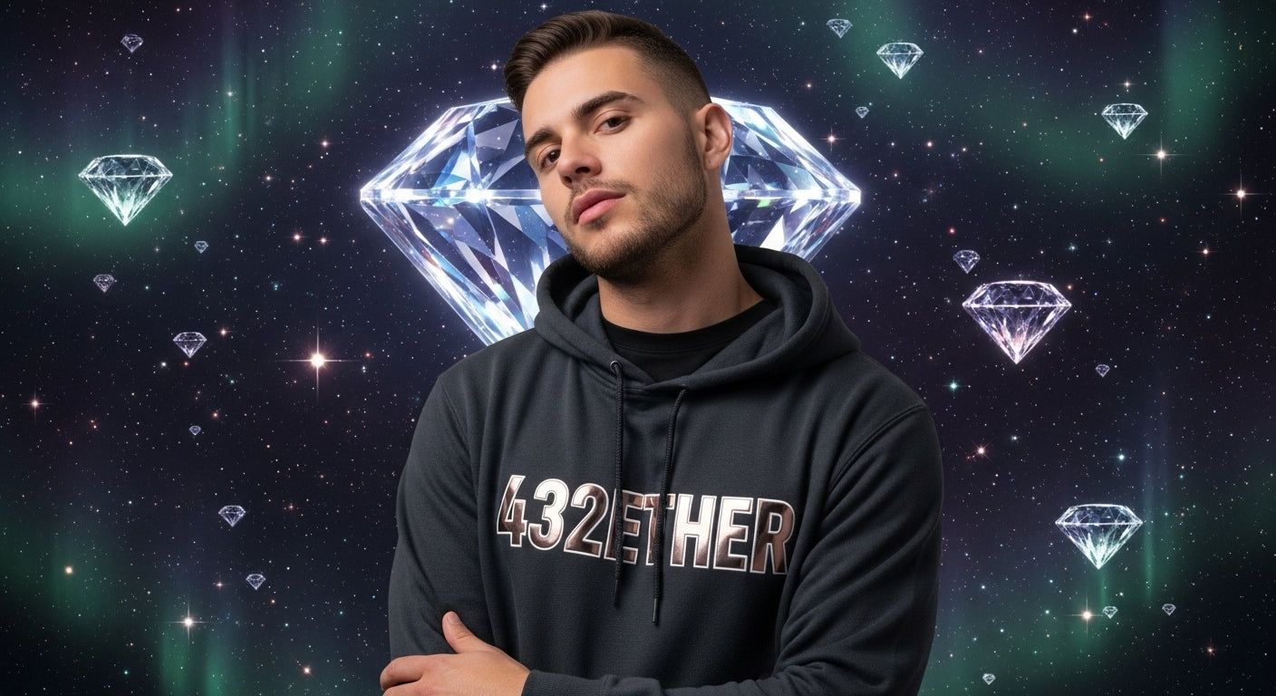 🜂432ETHER — The original frequency. Signature luxury fashion built to move between physical and spiritual dimensions.