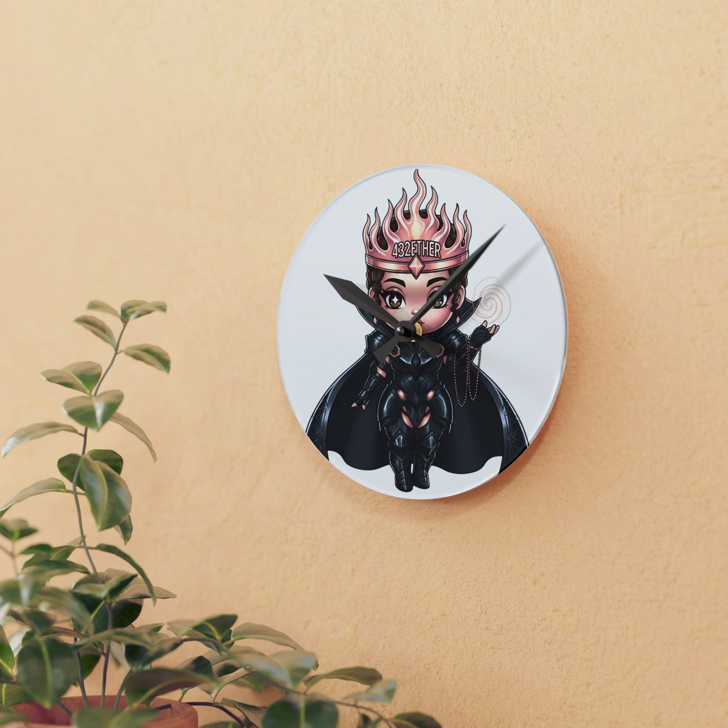 Blackfire Empress Wall Clock