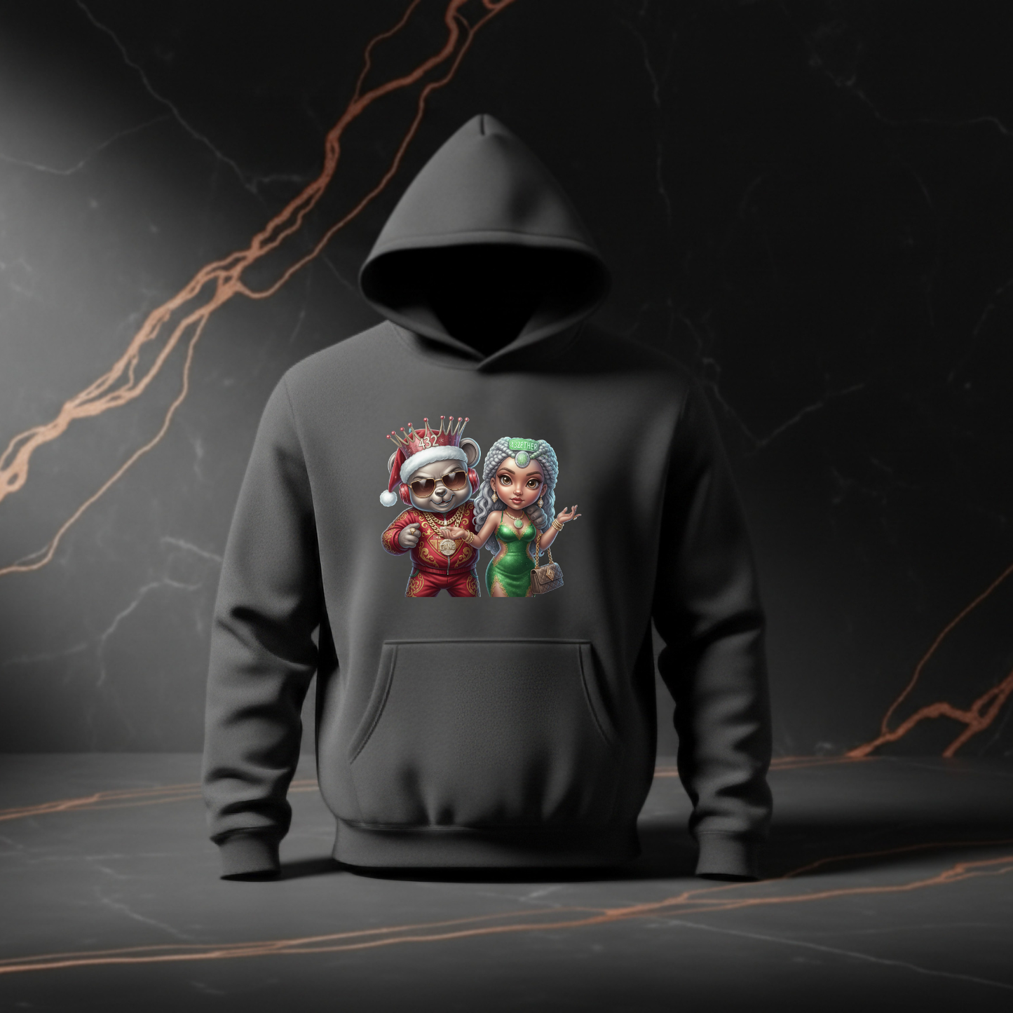 Holiday King & Queen Hoodie