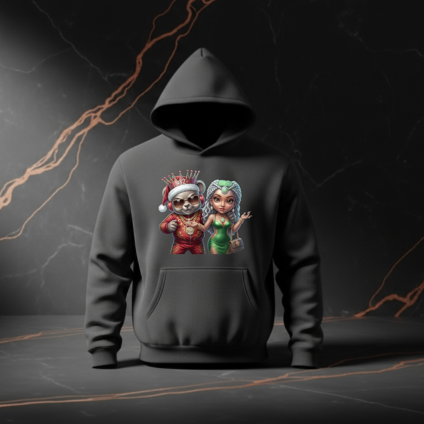 Holiday King & Queen Hoodie