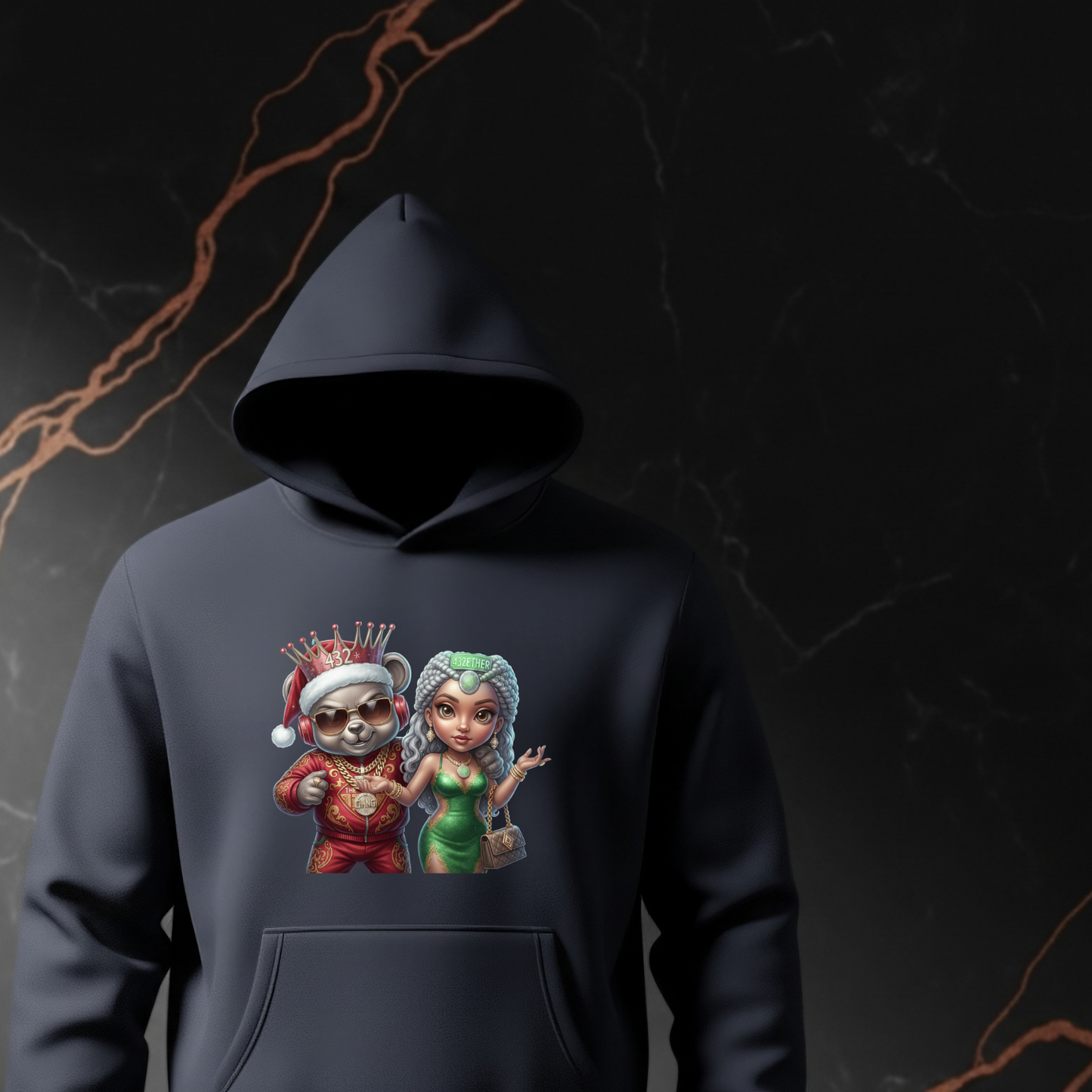 Holiday King & Queen Hoodie