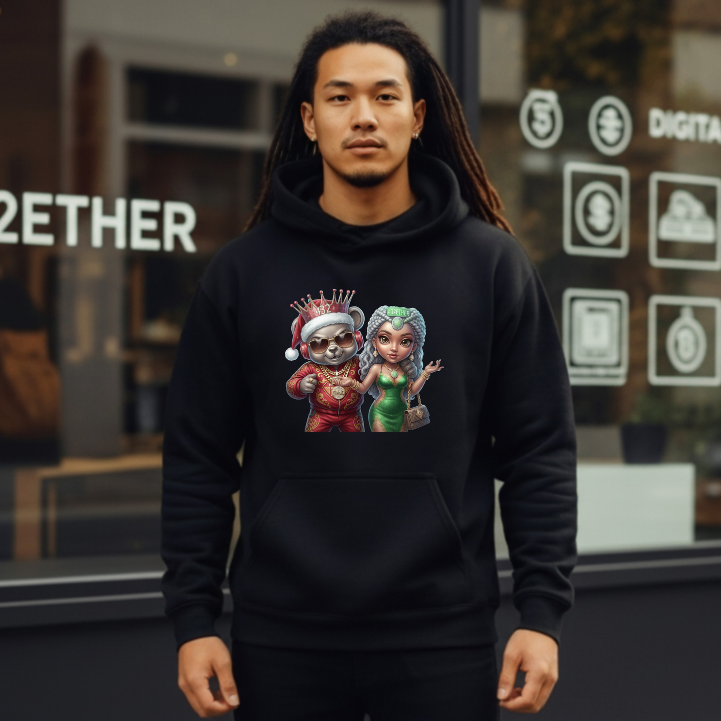 Holiday King & Queen Hoodie