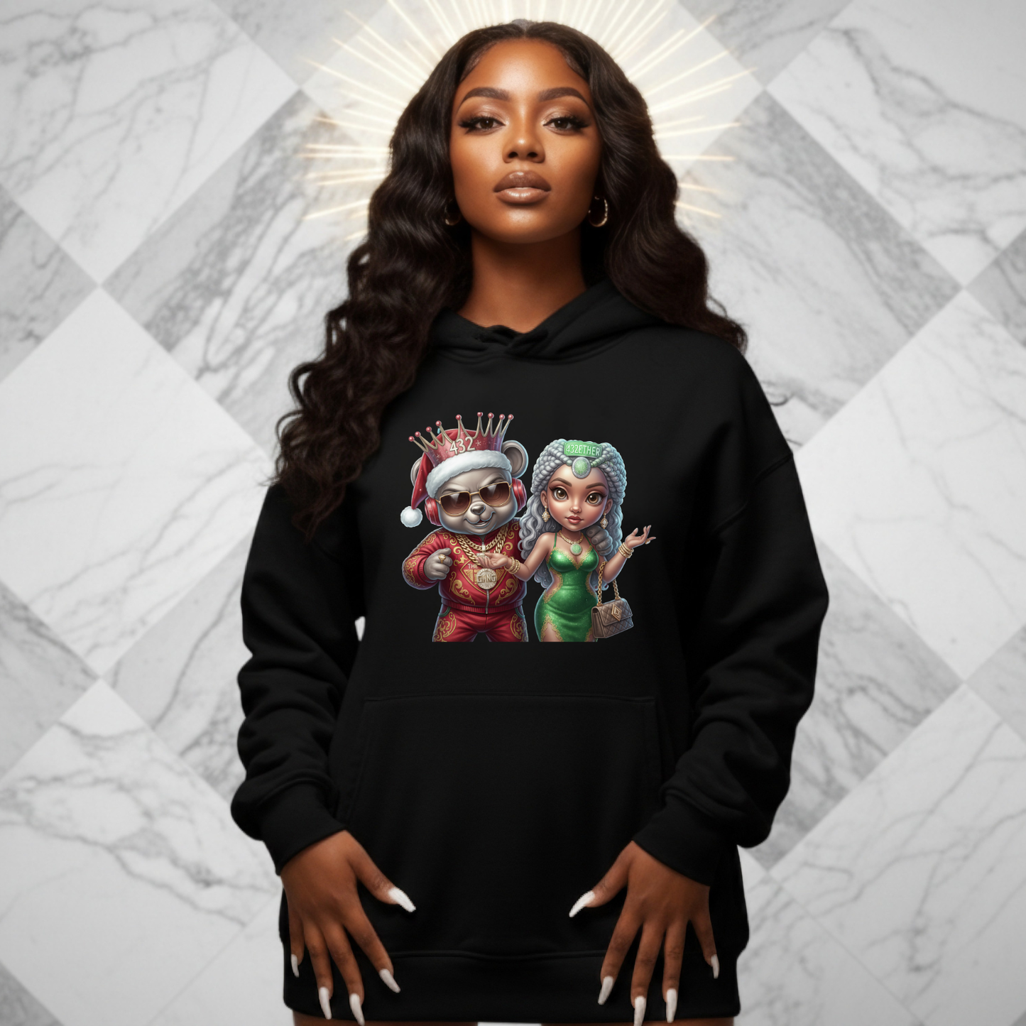 Holiday King & Queen Hoodie