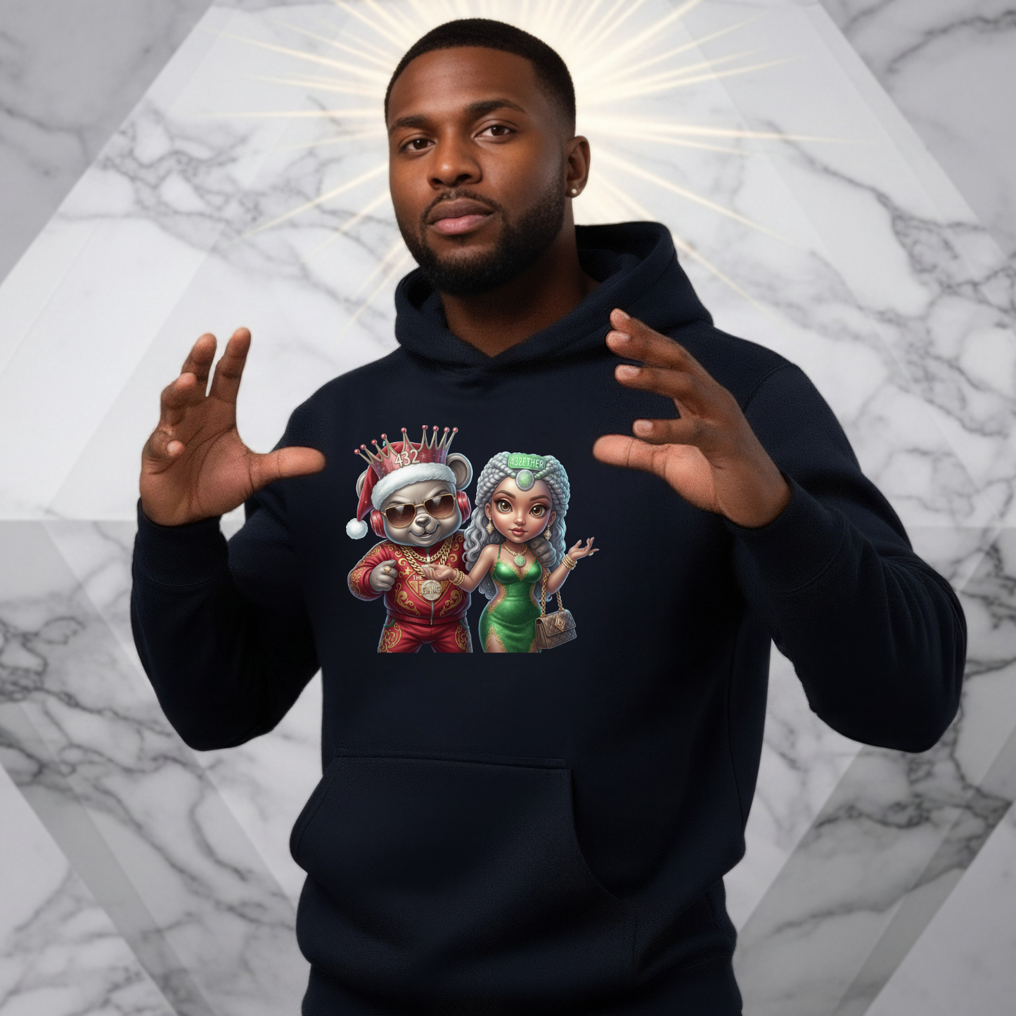 Holiday King & Queen Hoodie