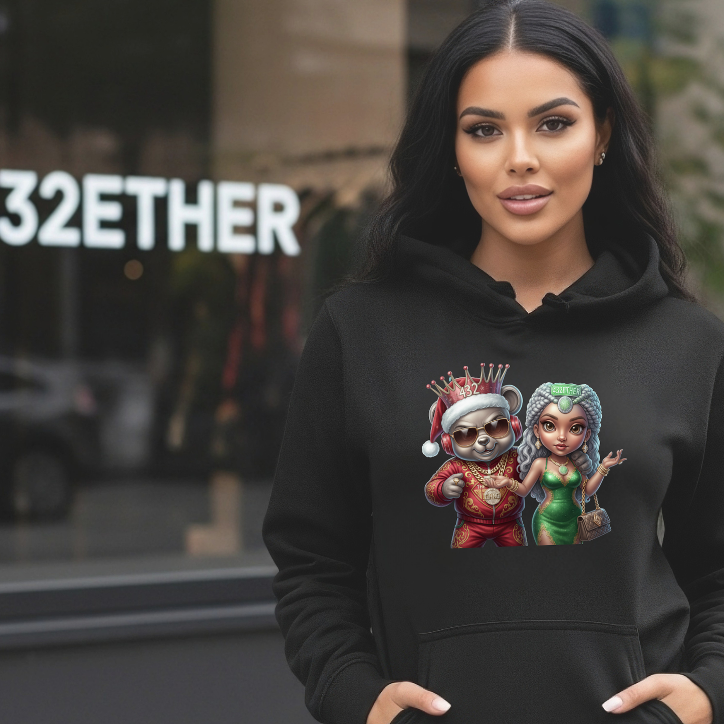 Holiday King & Queen Hoodie