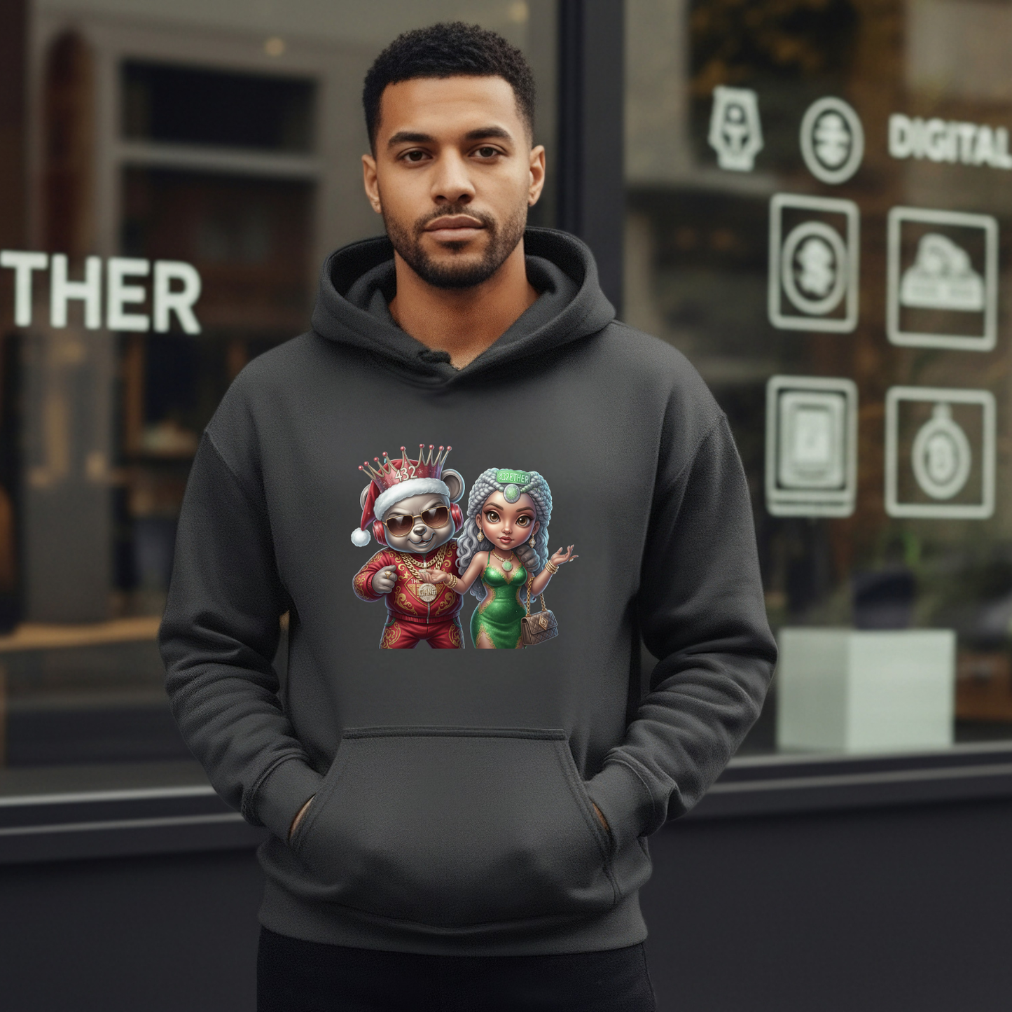 Holiday King & Queen Hoodie