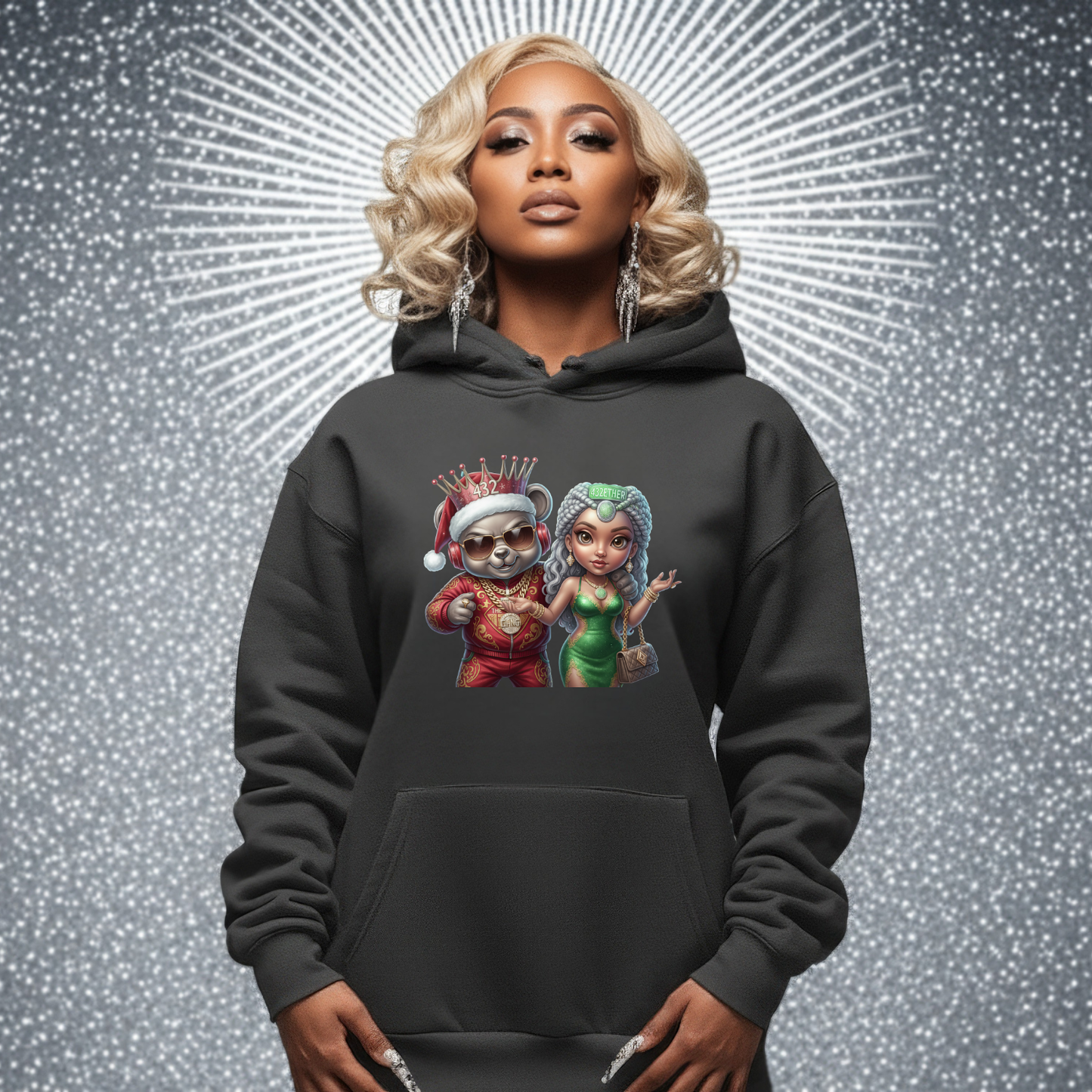 Holiday King & Queen Hoodie