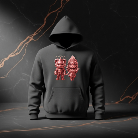 Rose Gold King & Queen Hoodie
