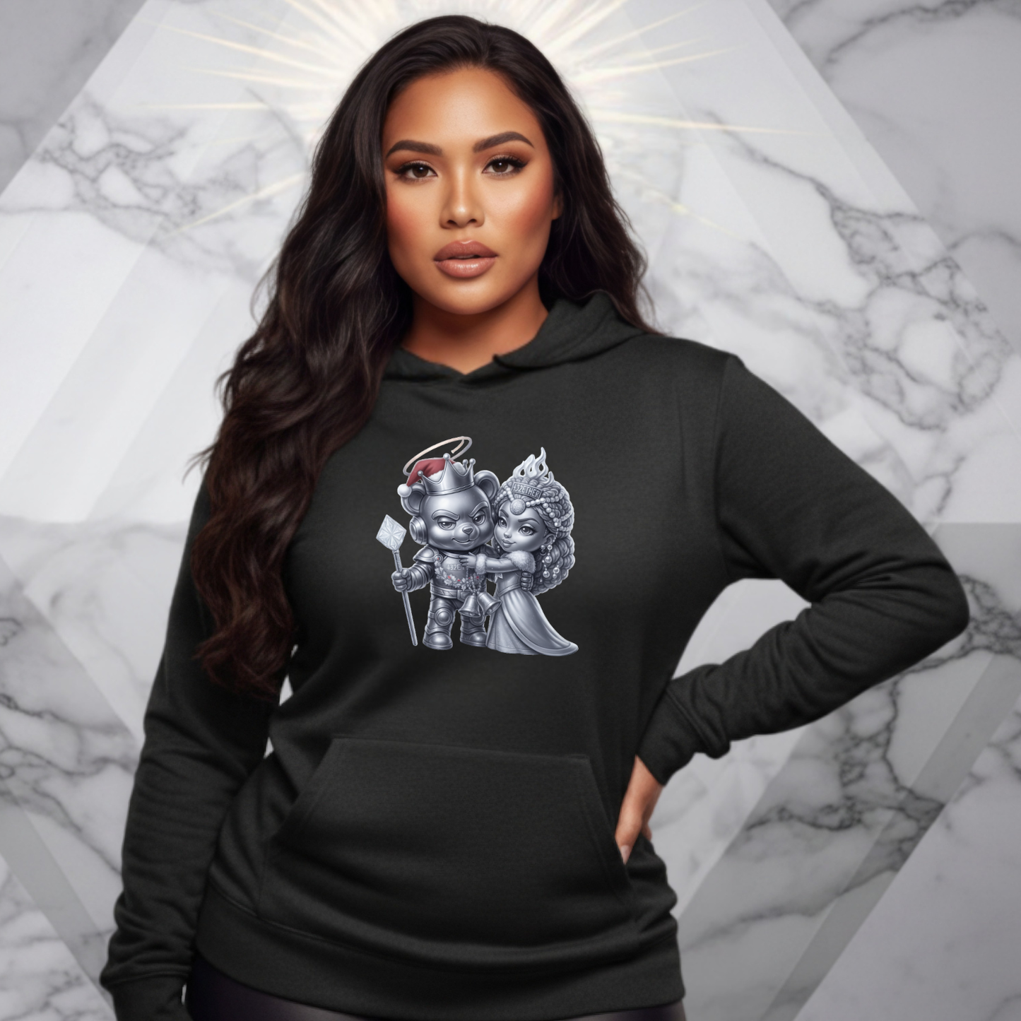 Royal Holiday Couple Hoodie