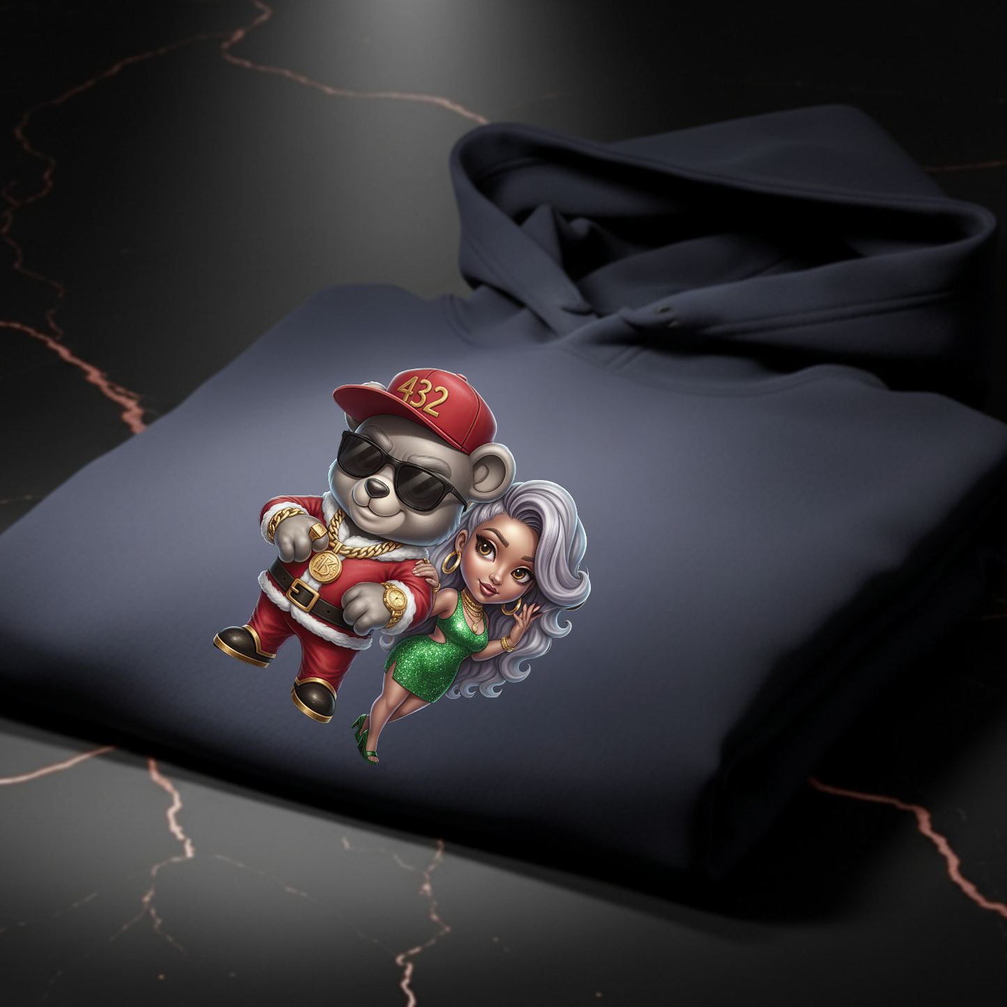 Luxe XMAS Couple Hoodie