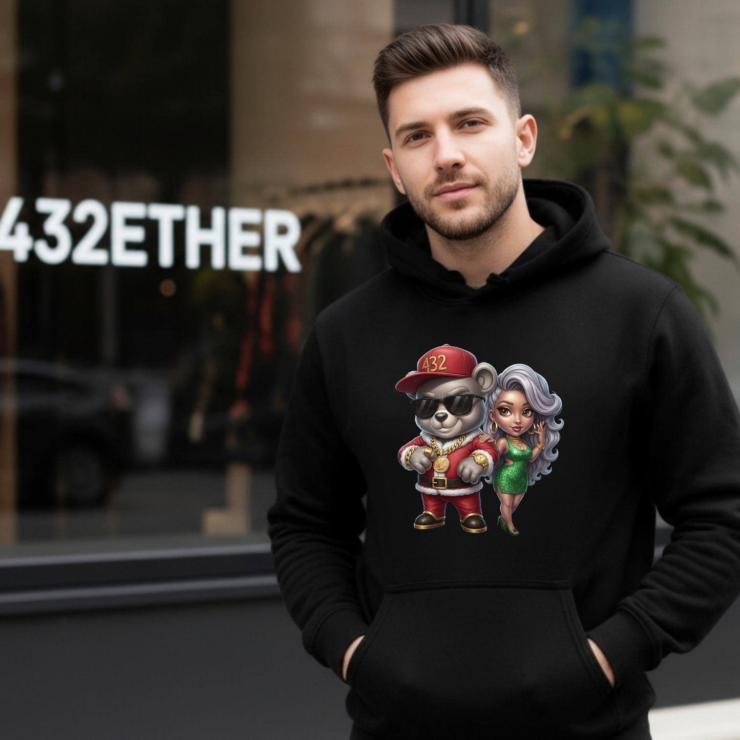 Luxe XMAS Couple Hoodie