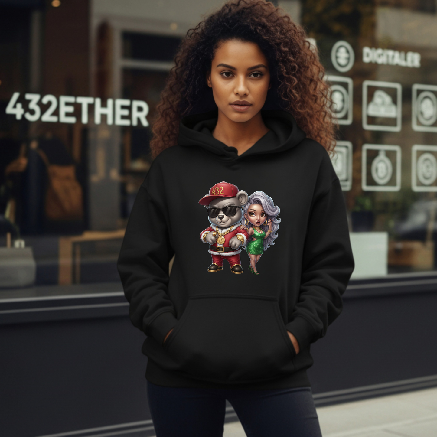 Luxe XMAS Couple Hoodie