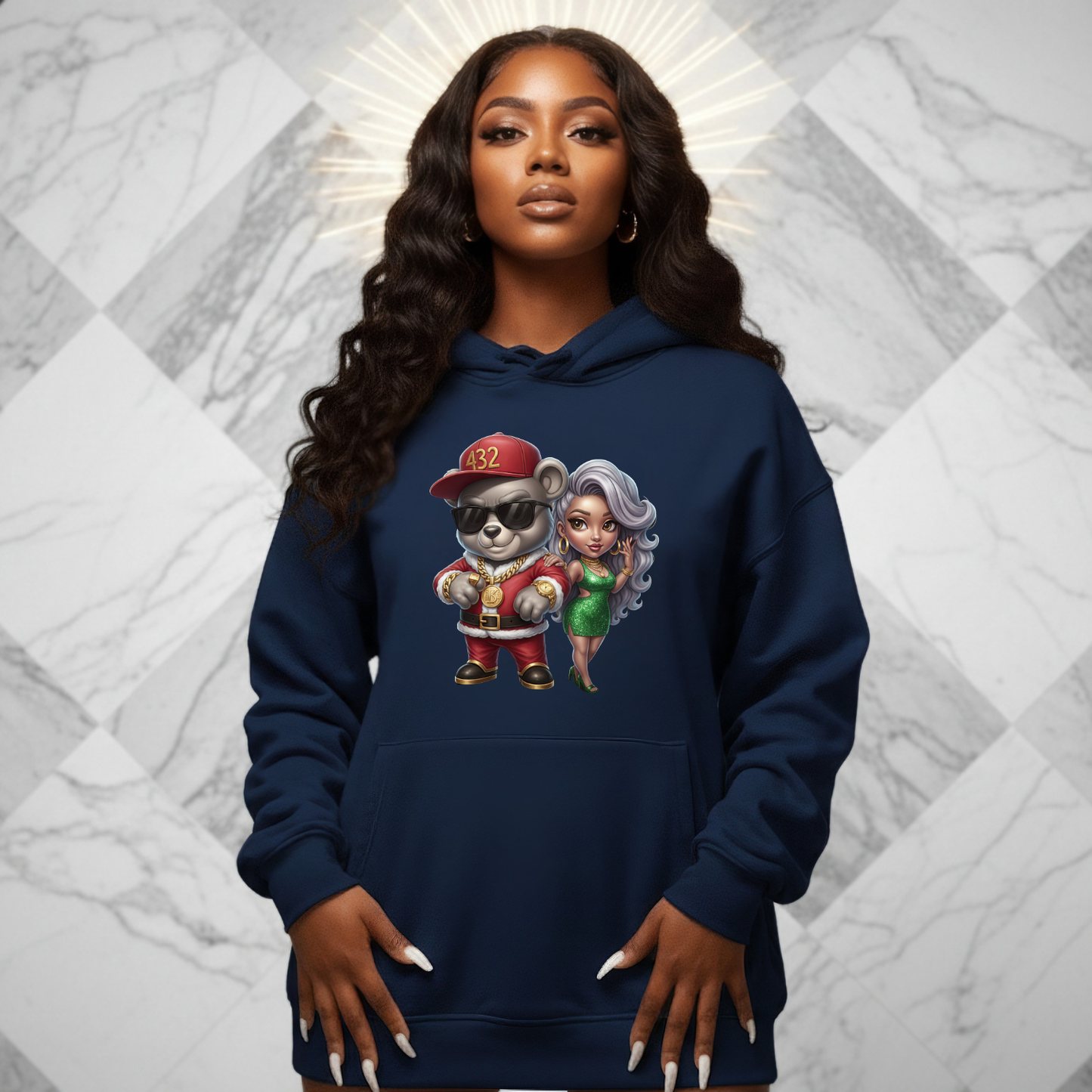 Luxe XMAS Couple Hoodie