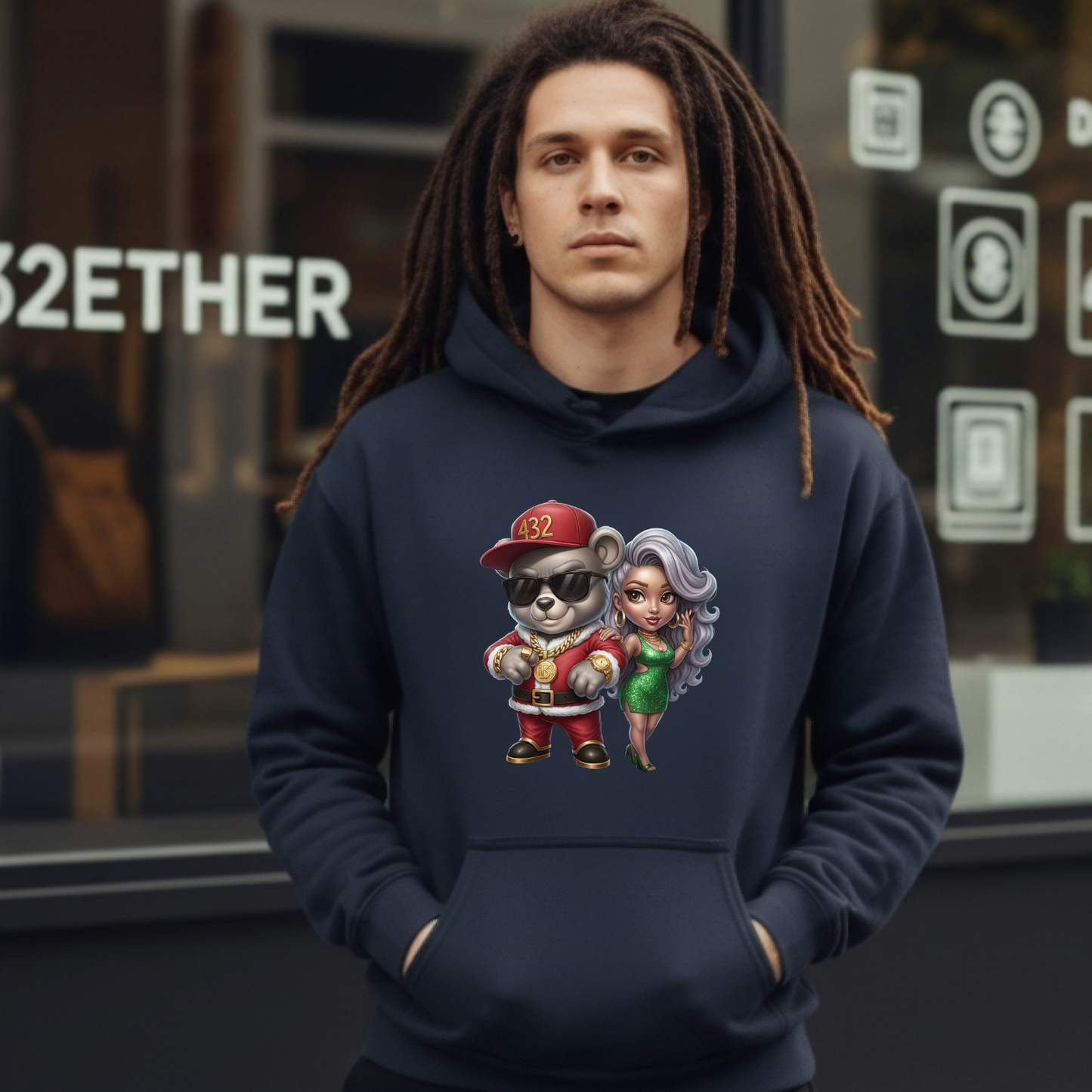 Luxe XMAS Couple Hoodie