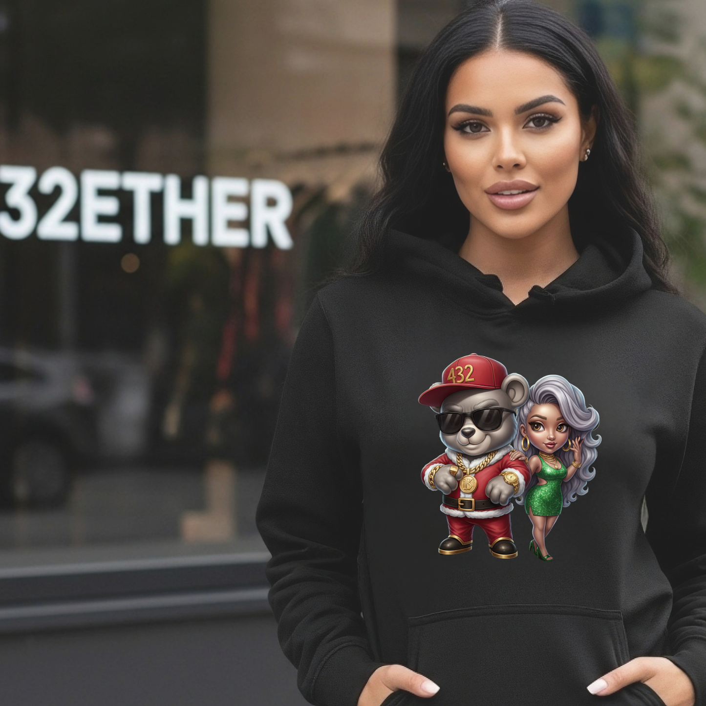 Luxe XMAS Couple Hoodie