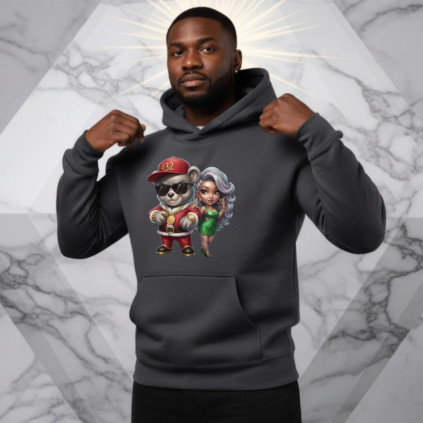 Luxe XMAS Couple Hoodie