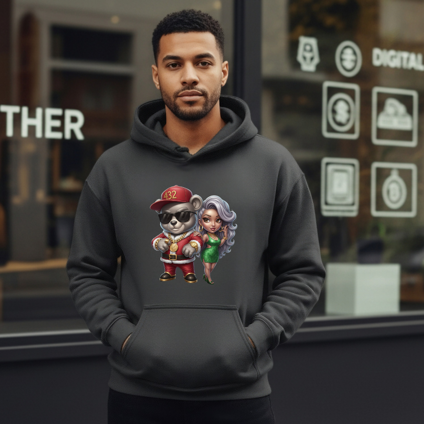 Luxe XMAS Couple Hoodie