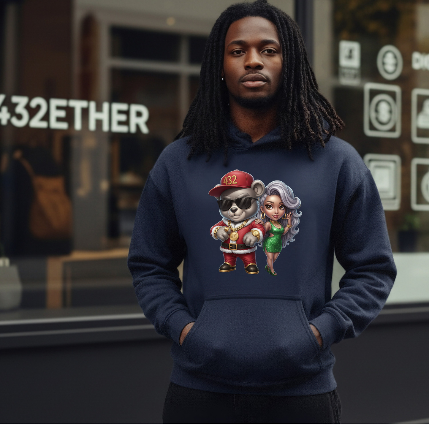 Luxe XMAS Couple Hoodie