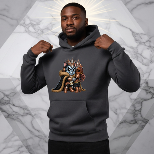 Crown Dynasty Couple Hoodie