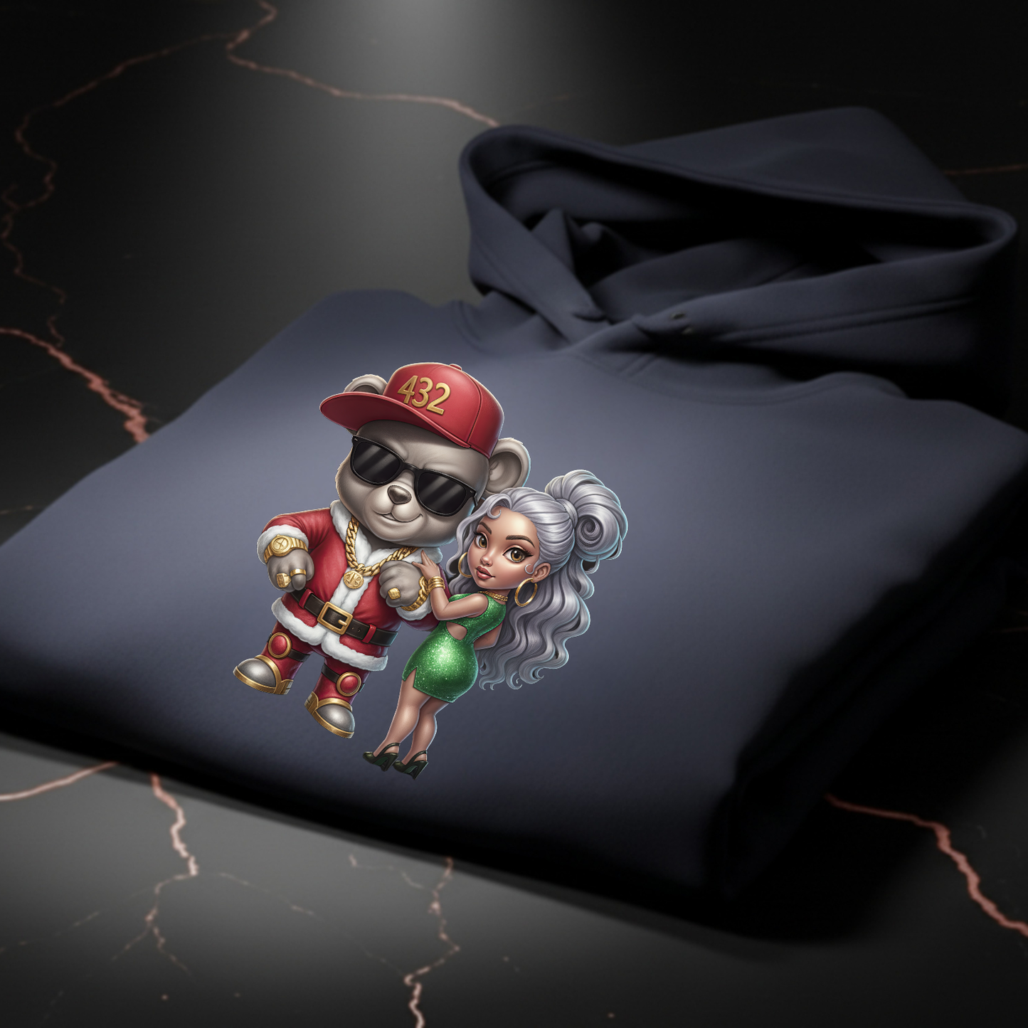 Holiday Drip Couples Hoodie