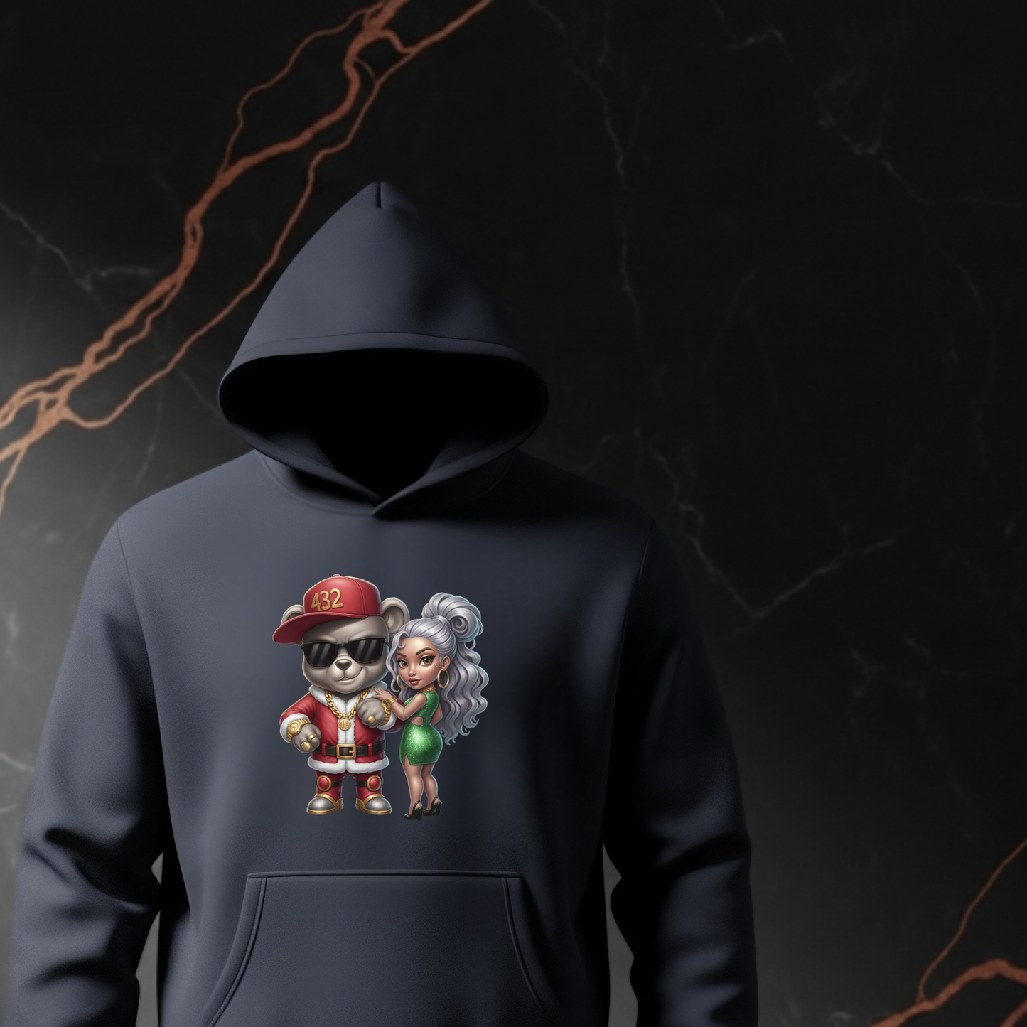 Holiday Drip Couples Hoodie