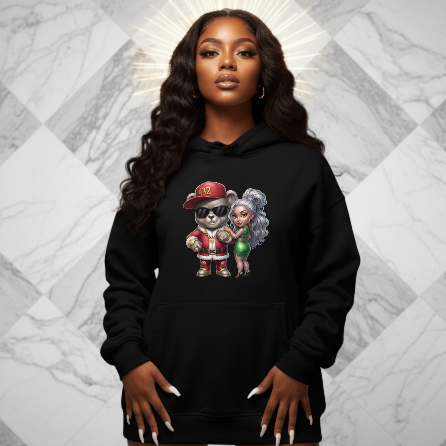 Holiday Drip Couples Hoodie