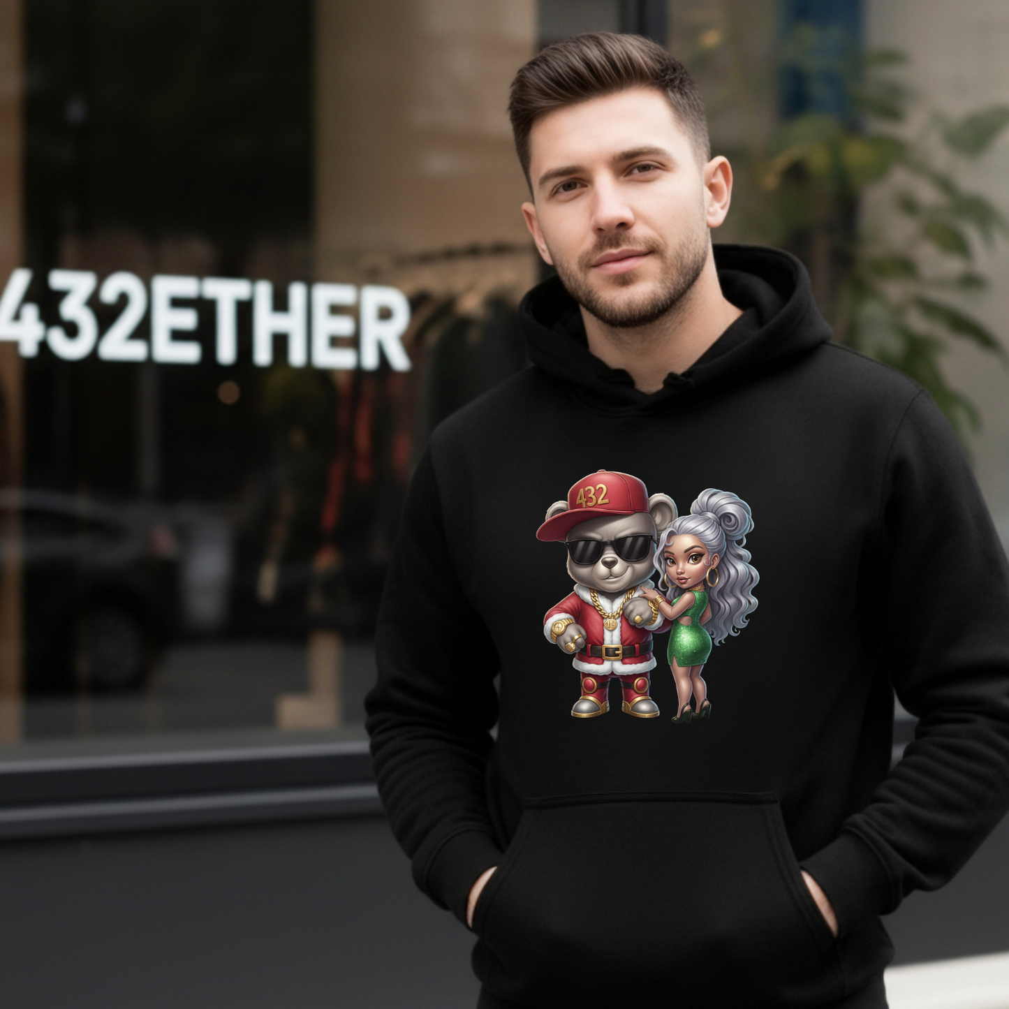 Holiday Drip Couples Hoodie