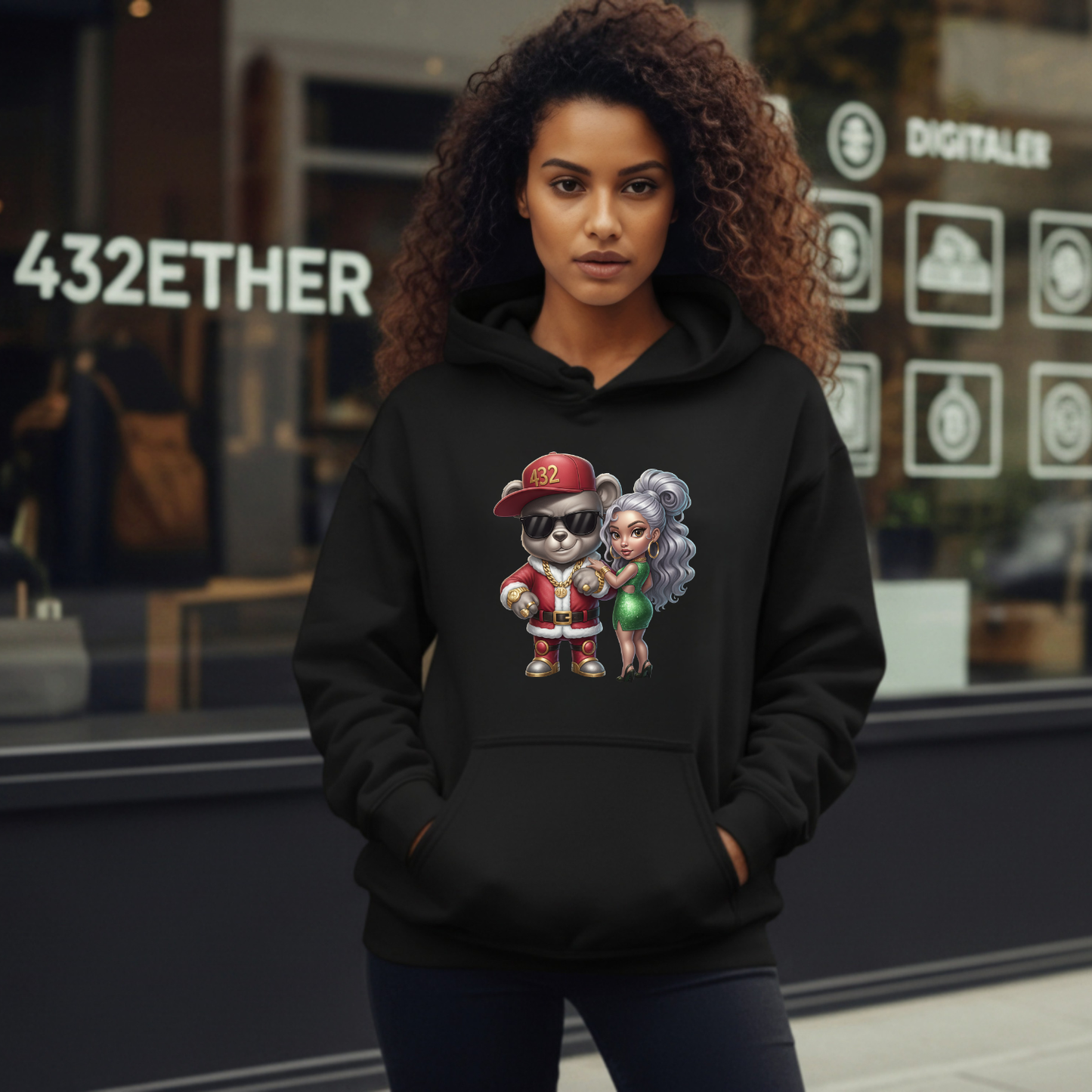 Holiday Drip Couples Hoodie