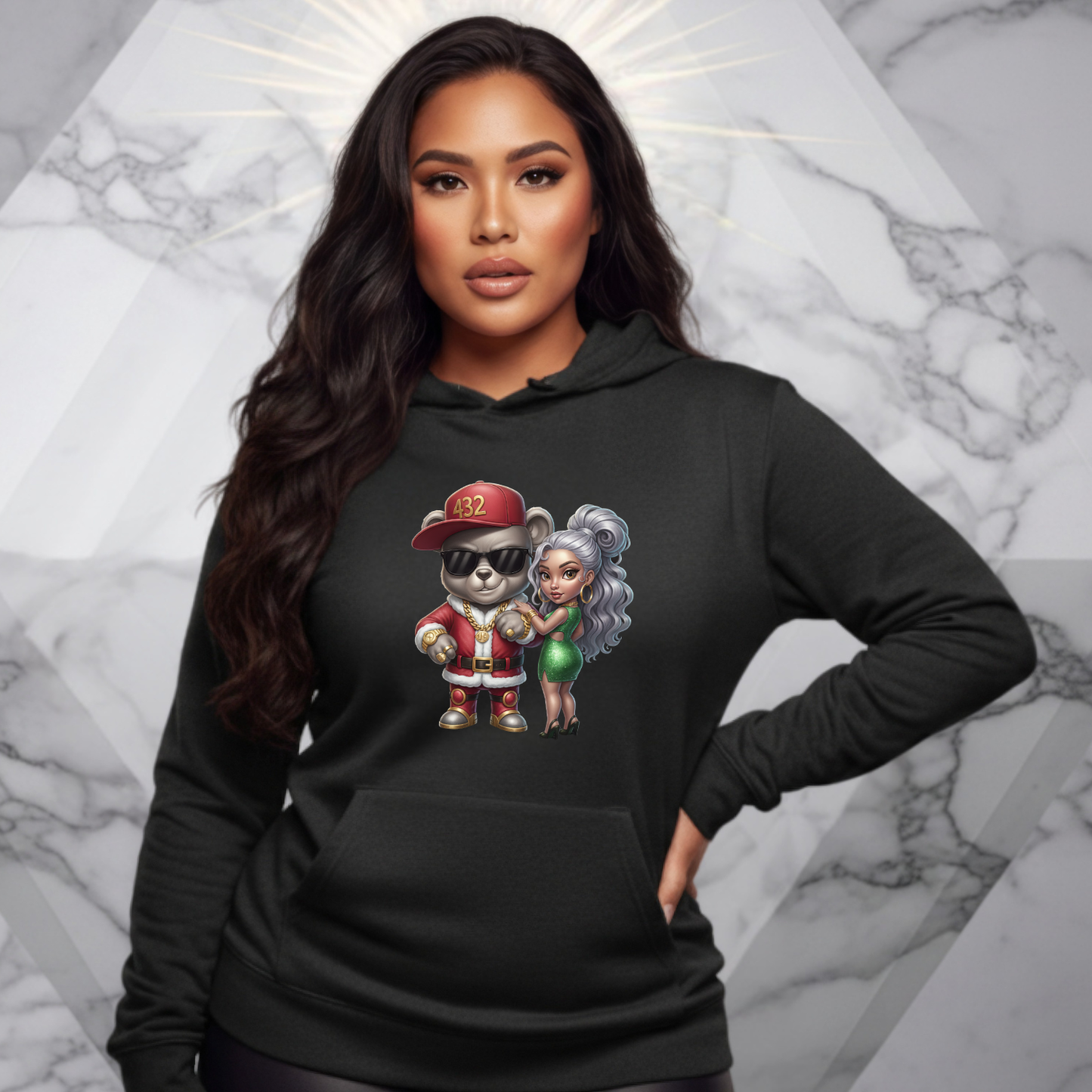 Holiday Drip Couples Hoodie