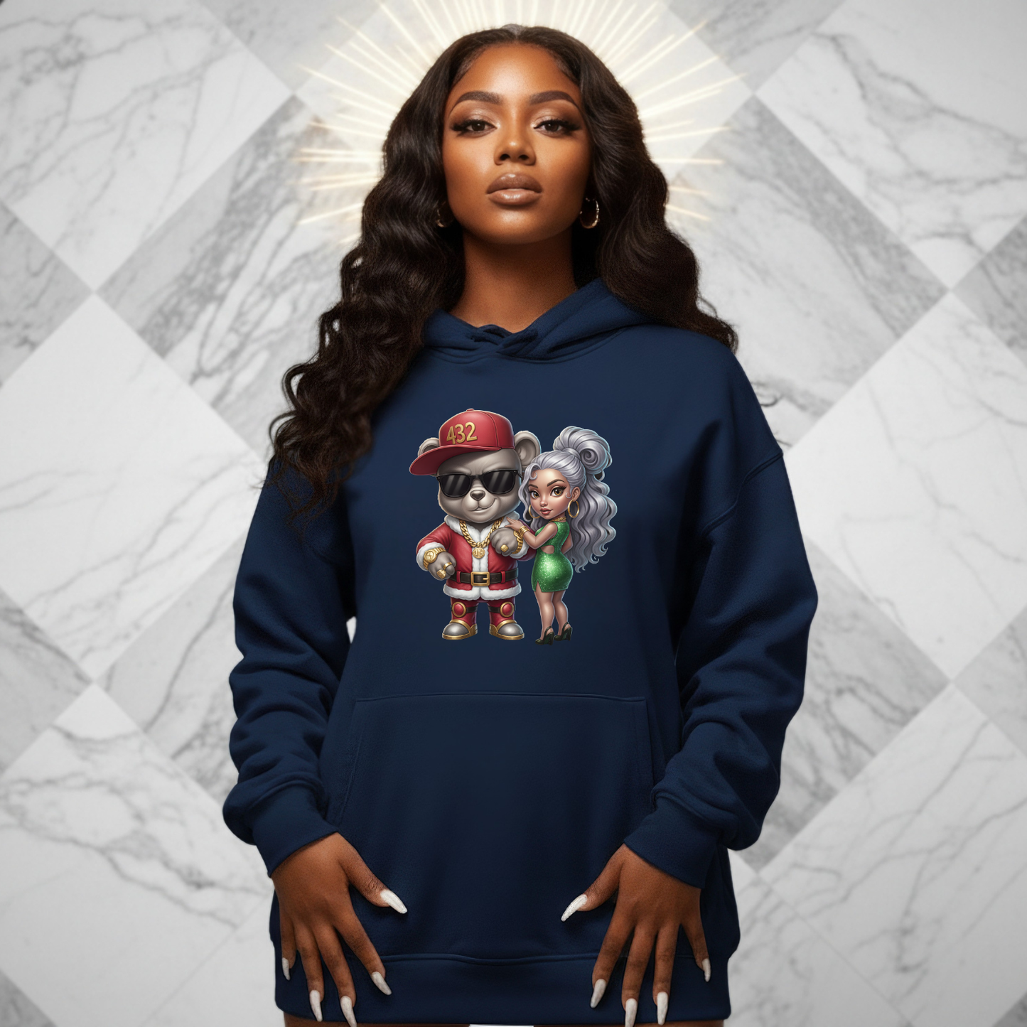 Holiday Drip Couples Hoodie