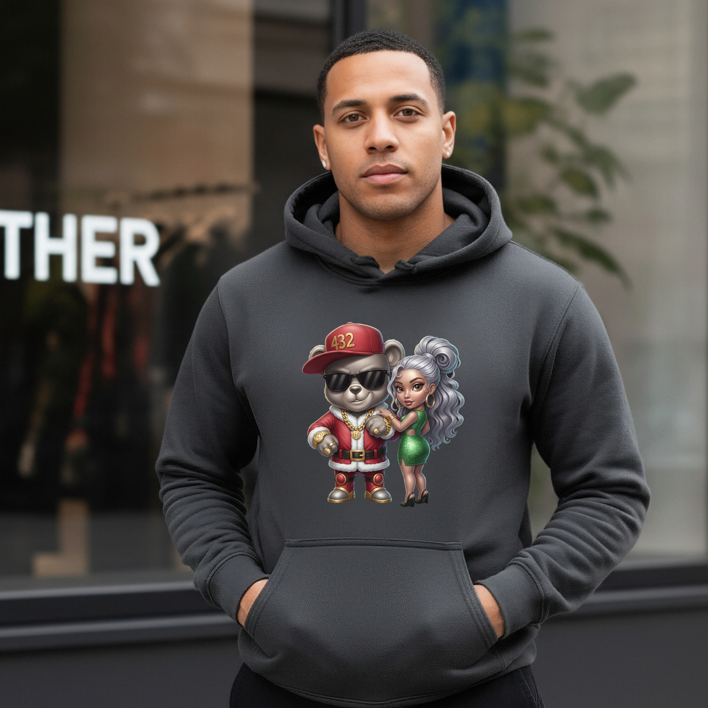 Holiday Drip Couples Hoodie