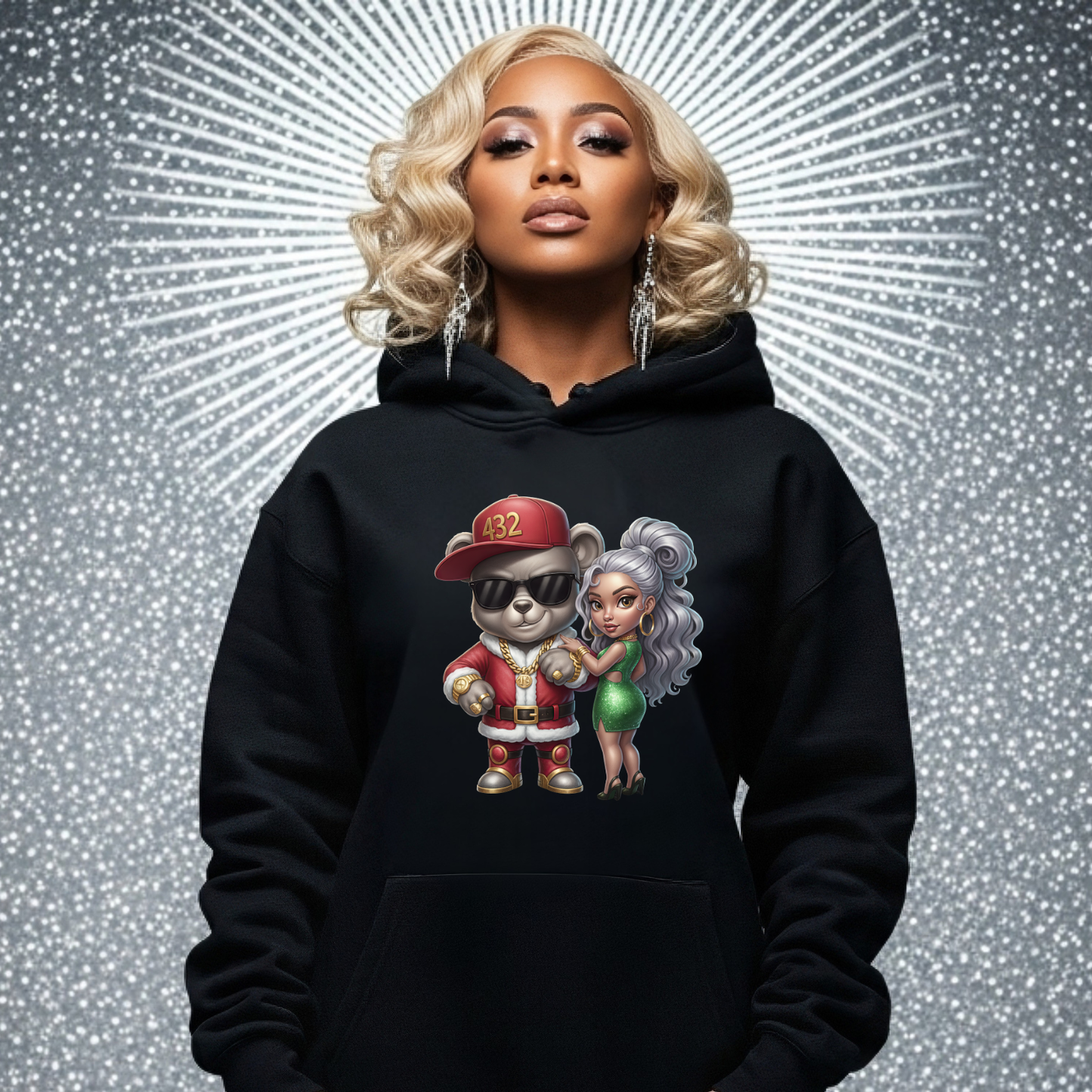 Holiday Drip Couples Hoodie