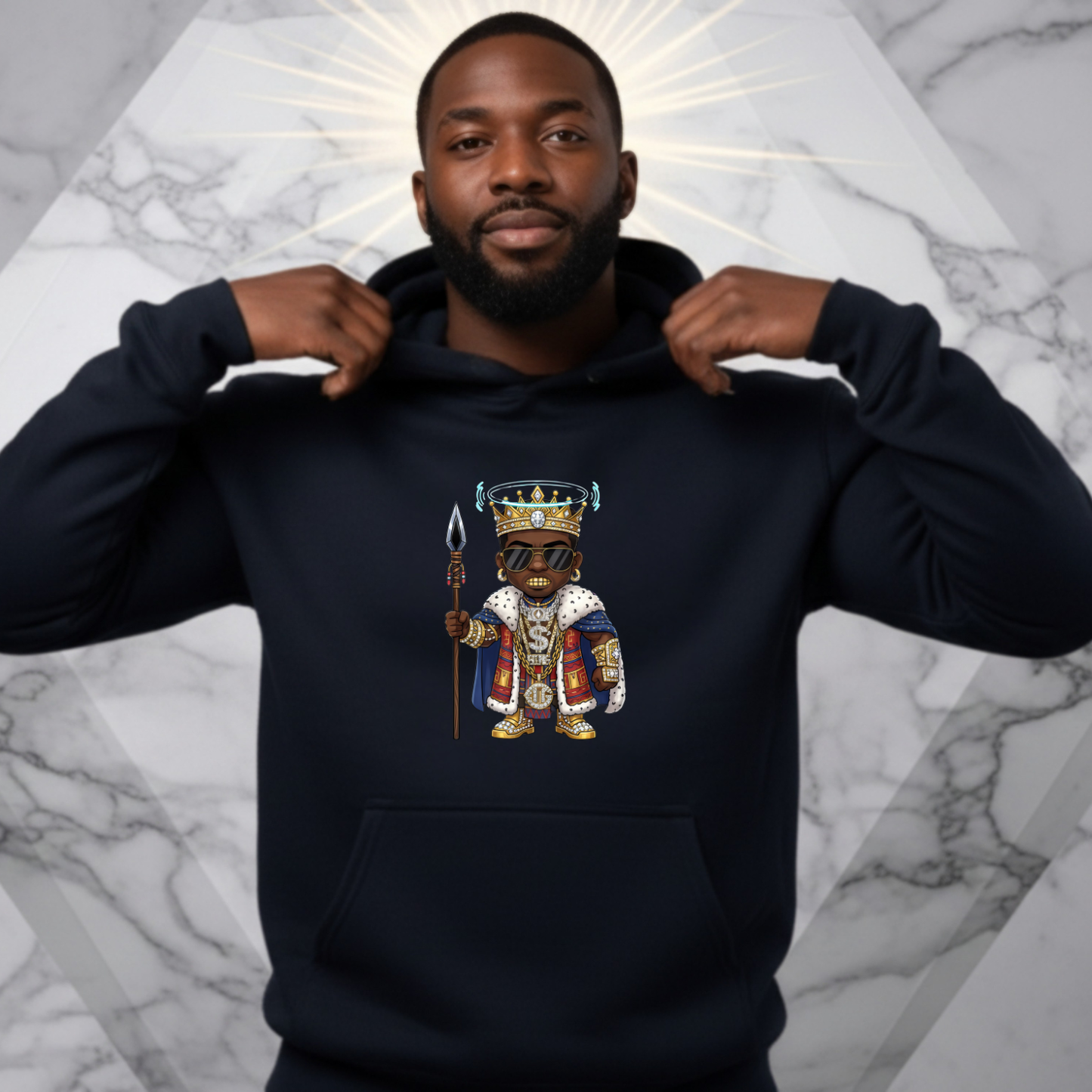 Royal Crown Warrior Hoodie