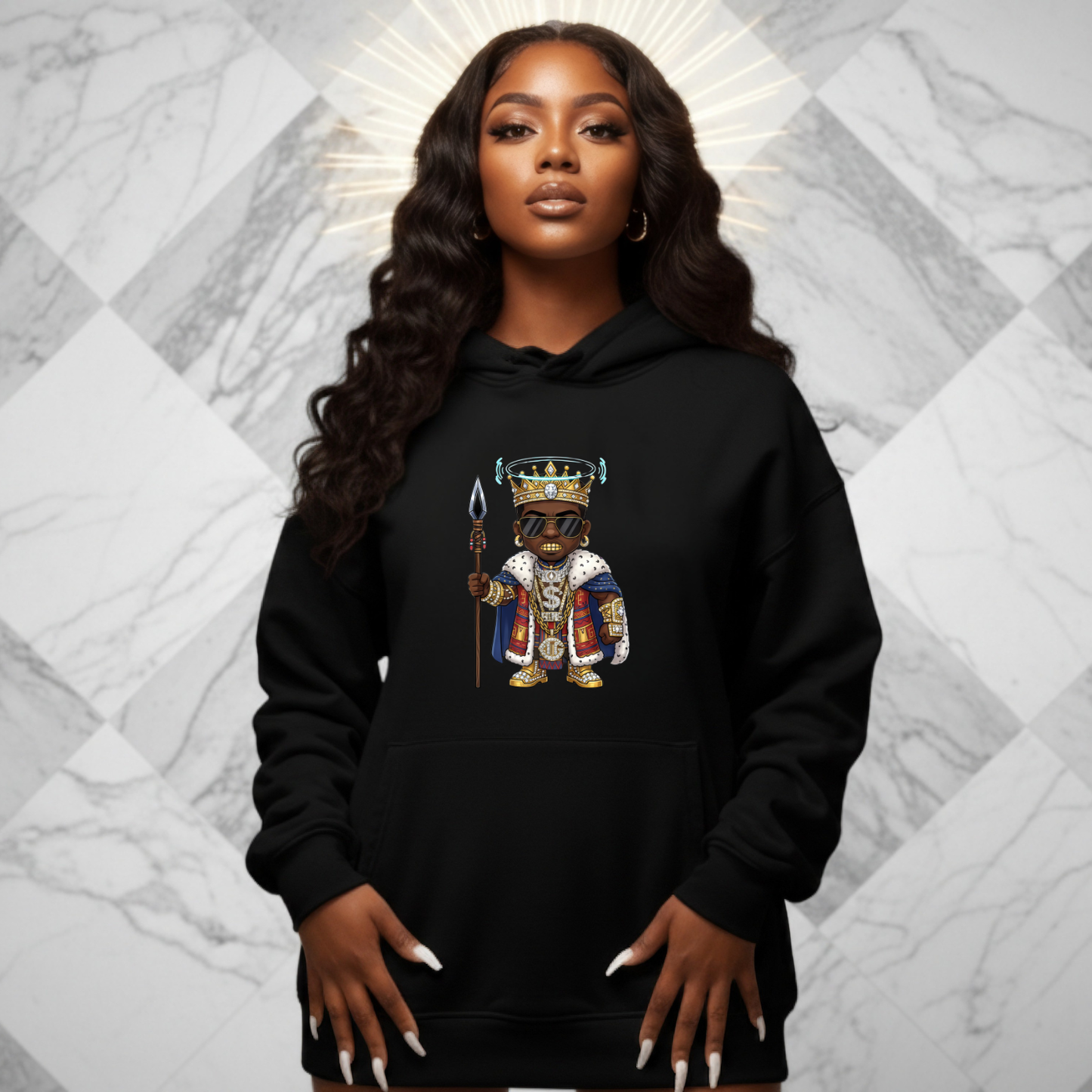 Royal Crown Warrior Hoodie