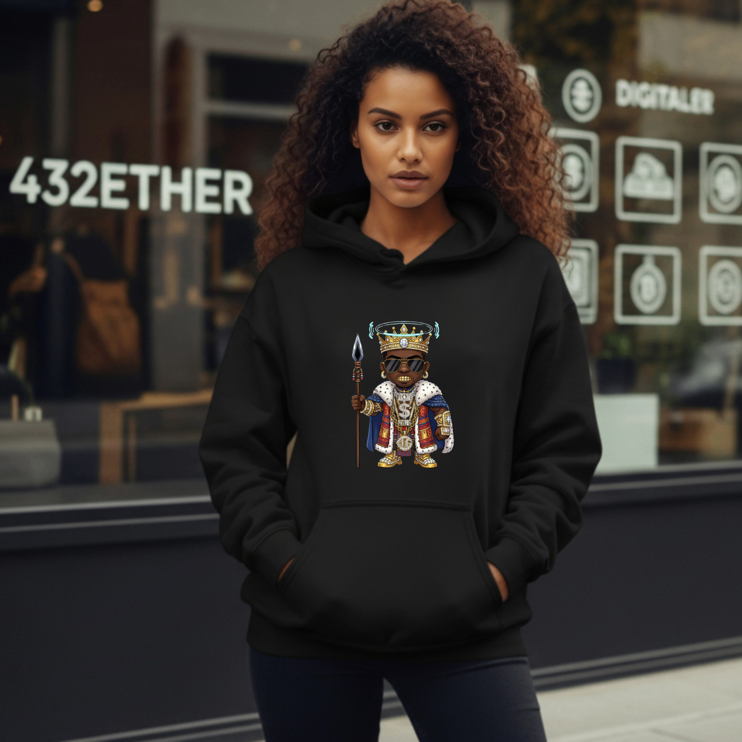 Royal Crown Warrior Hoodie