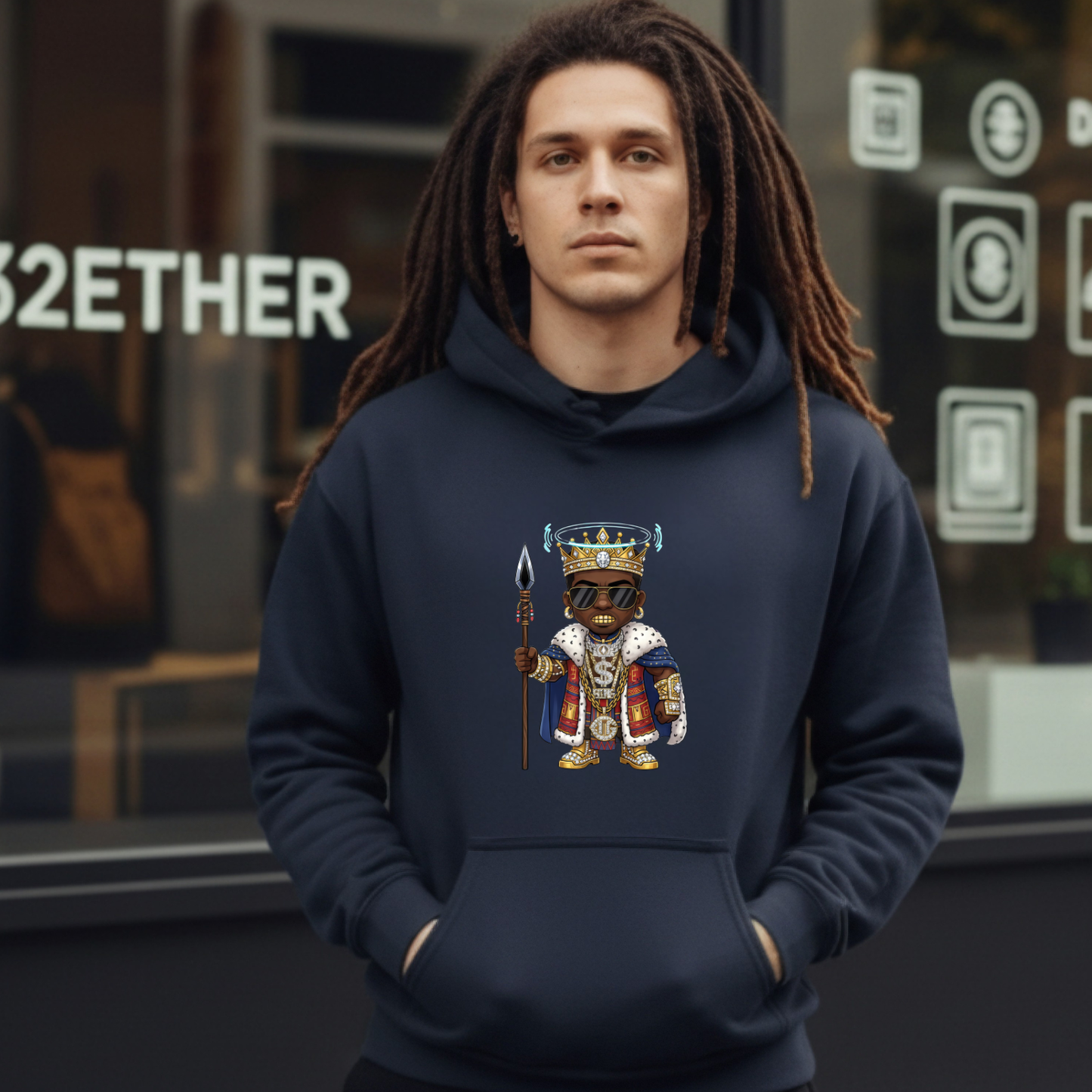 Royal Crown Warrior Hoodie