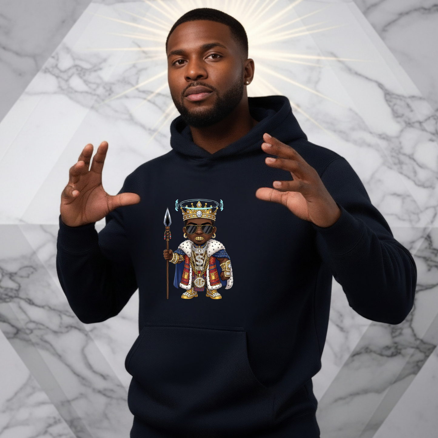 Royal Crown Warrior Hoodie