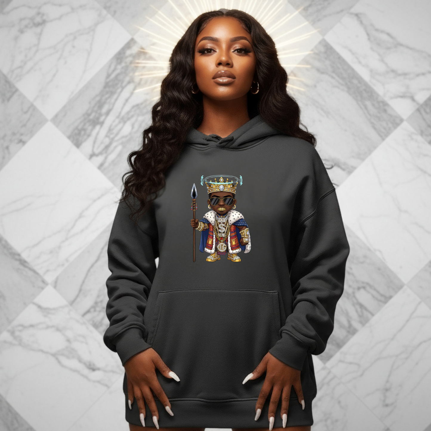 Royal Crown Warrior Hoodie