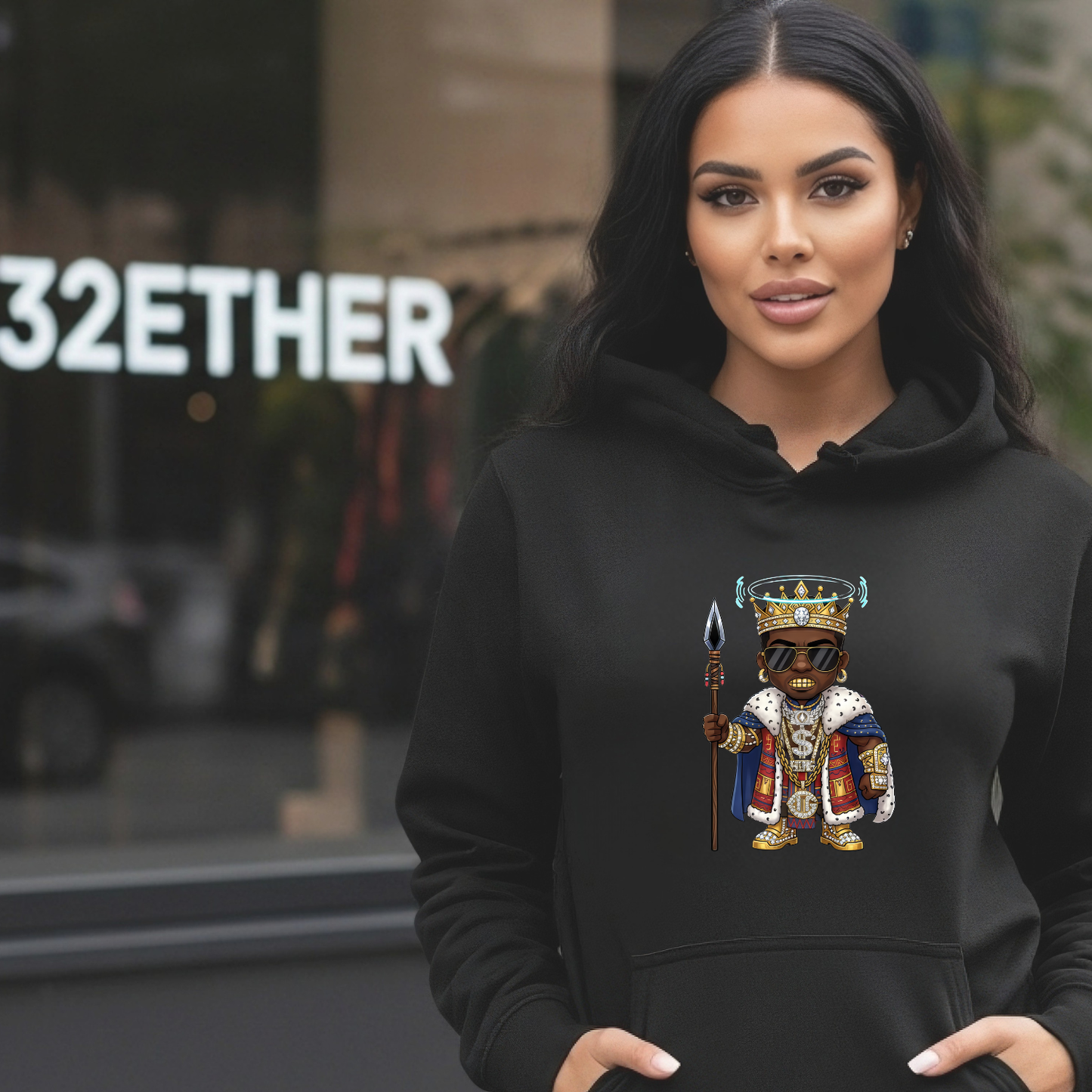 Royal Crown Warrior Hoodie