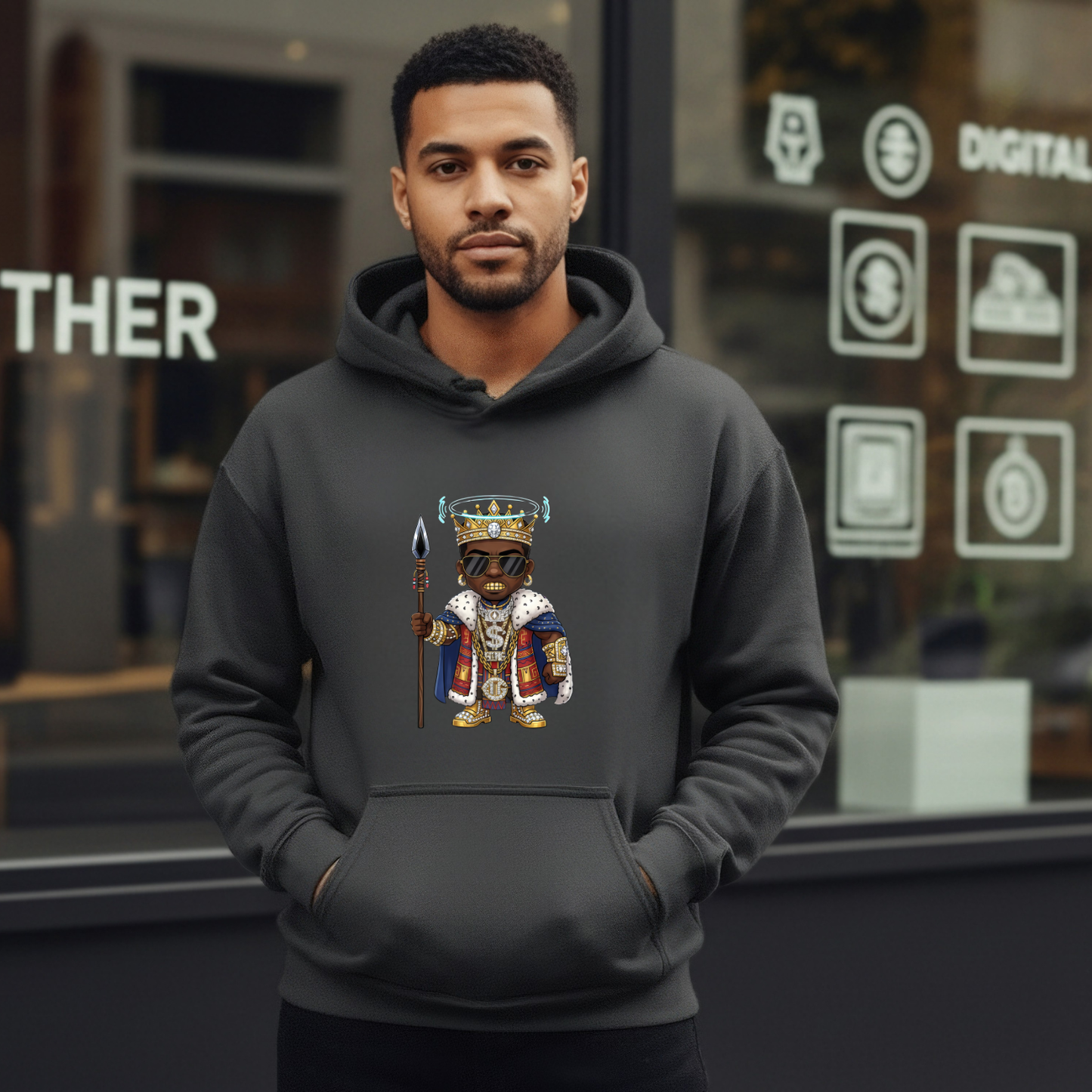 Royal Crown Warrior Hoodie