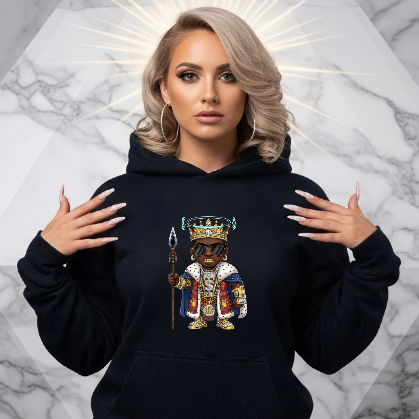 Royal Crown Warrior Hoodie