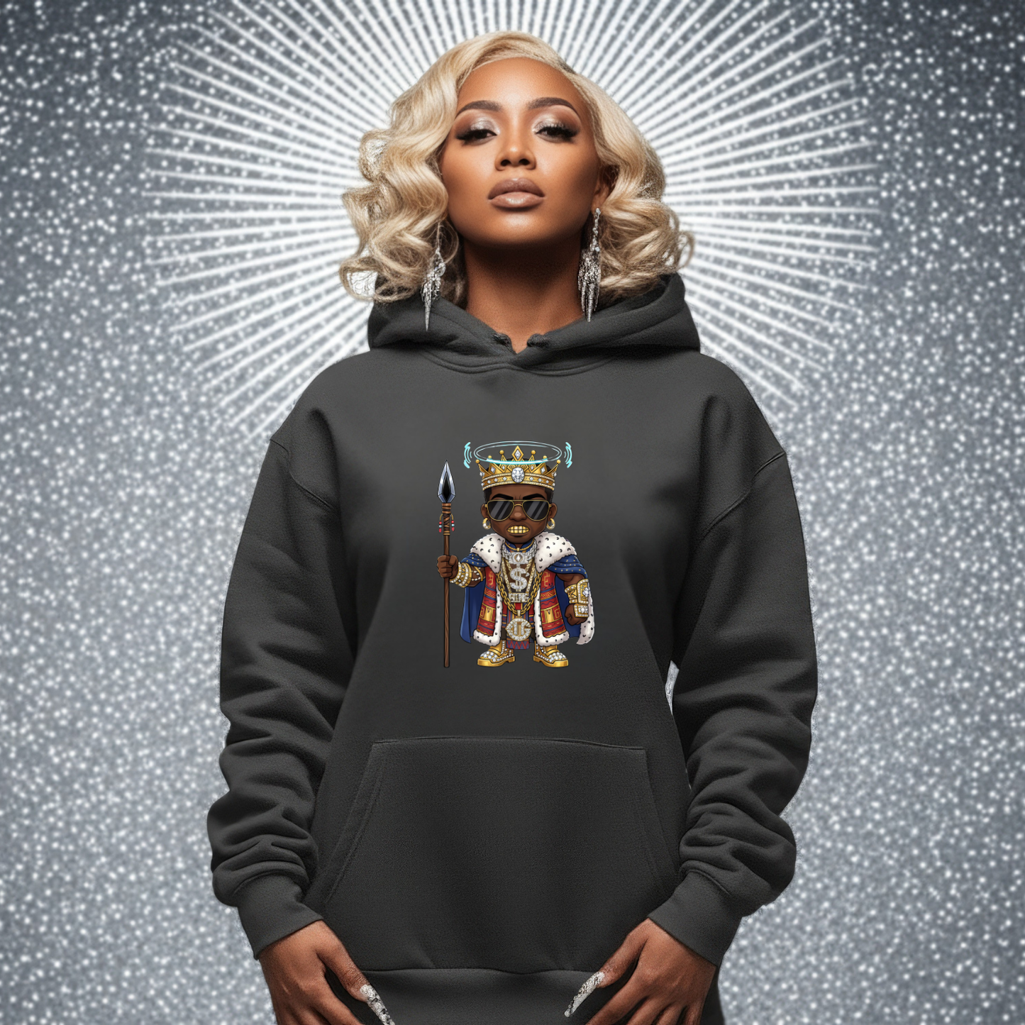 Royal Crown Warrior Hoodie