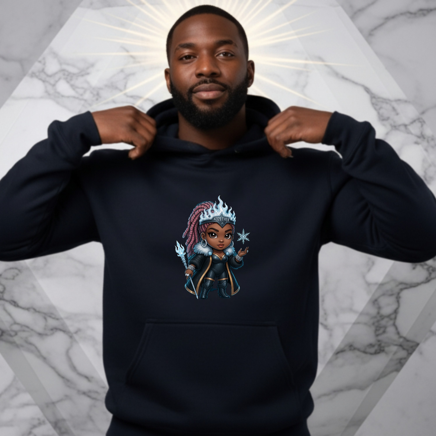 Luxe Ice Empress Hoodie