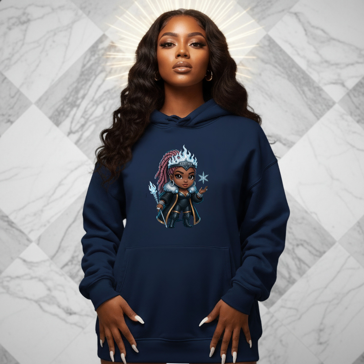 Luxe Ice Empress Hoodie