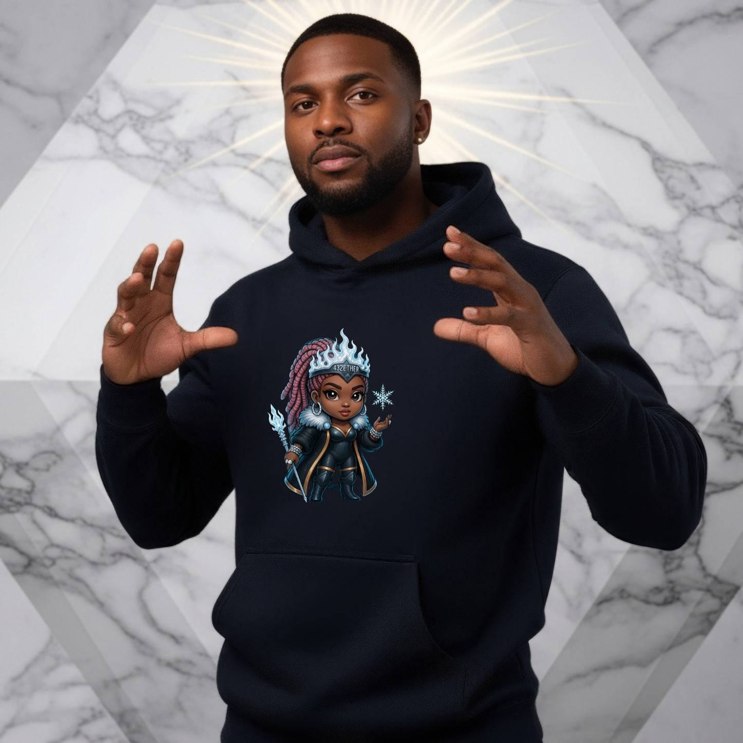 Luxe Ice Empress Hoodie