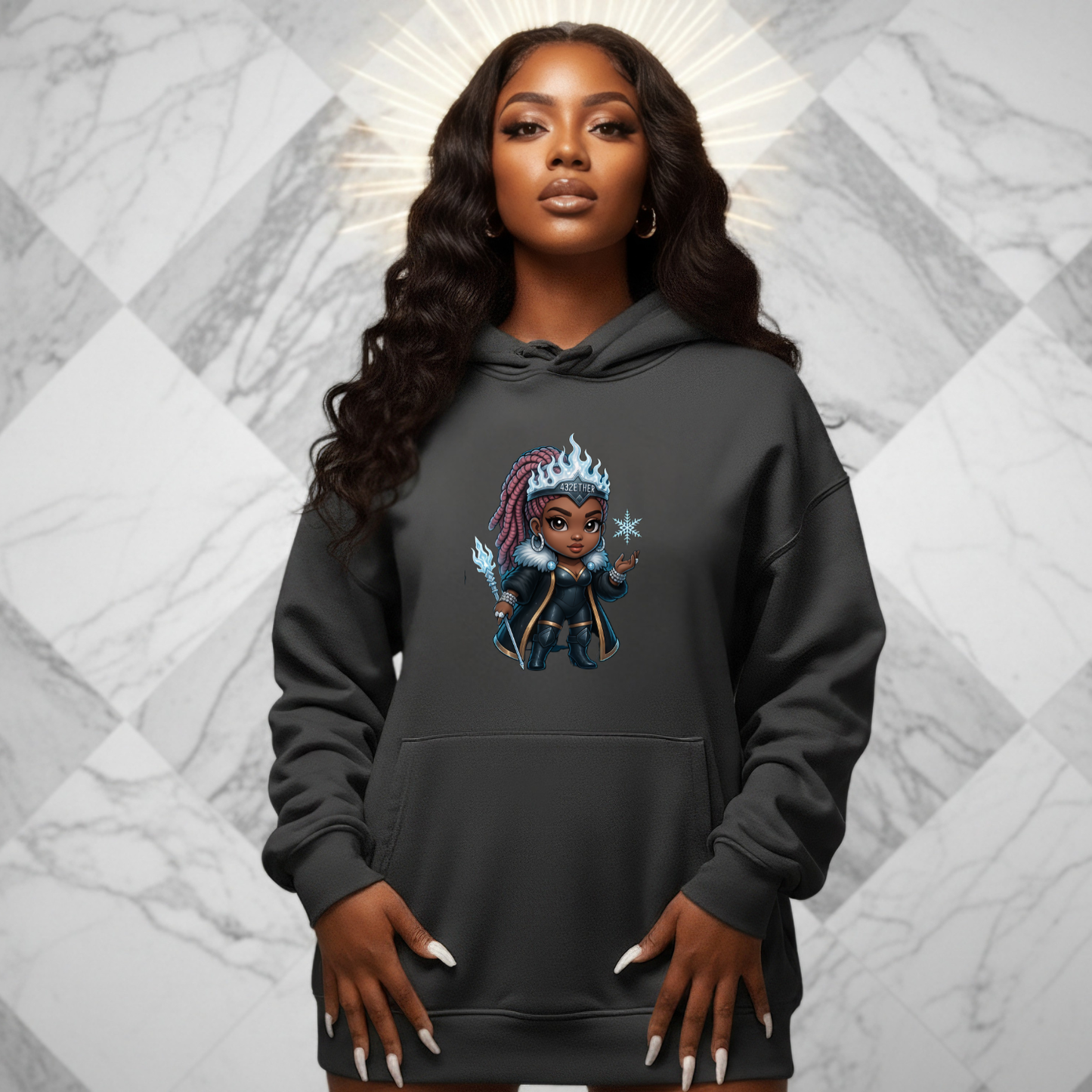 Luxe Ice Empress Hoodie