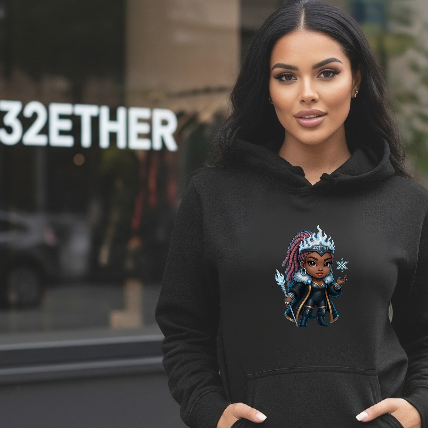 Luxe Ice Empress Hoodie