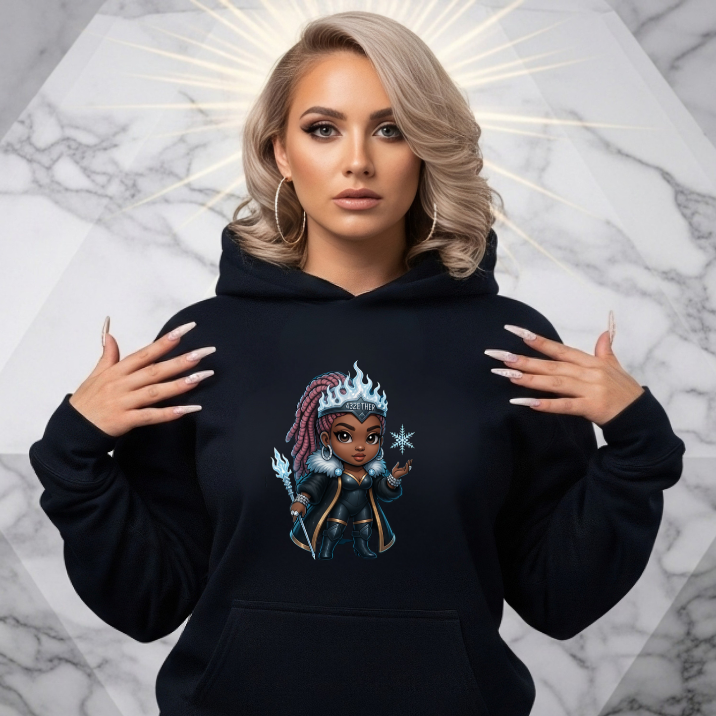 Luxe Ice Empress Hoodie
