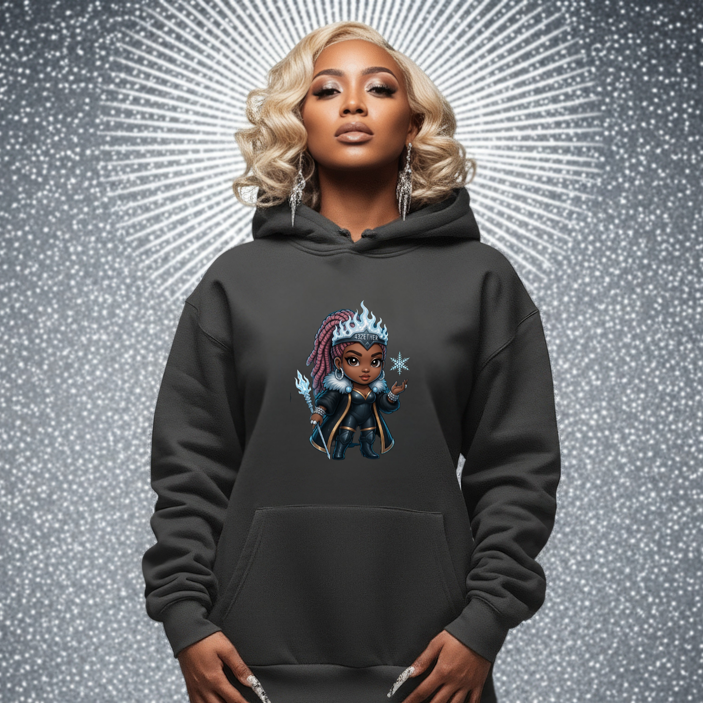 Luxe Ice Empress Hoodie
