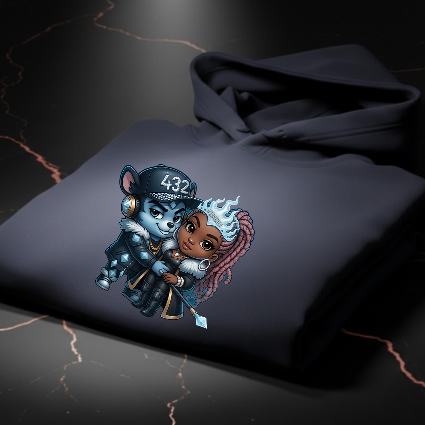 Dual Energy Lovers Hoodie